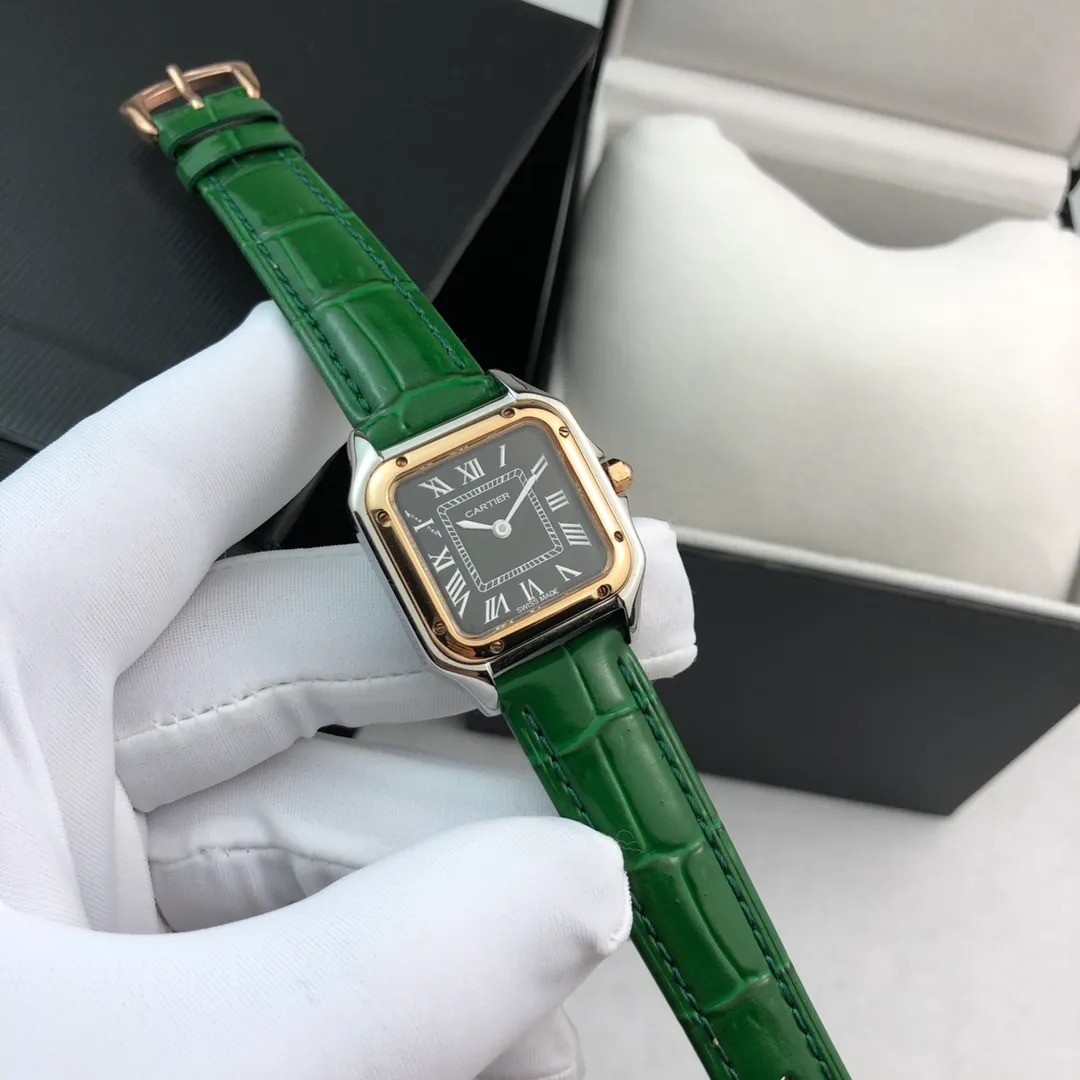 【Foreign trade import】💰840! Cartier Cheetah Series-Imported quartz movement, sword-shaped blue steel hands, 316L stainless steel material, the most fashionable trend accessories, small and medium-sized watches: small 22mm, medium 27mm