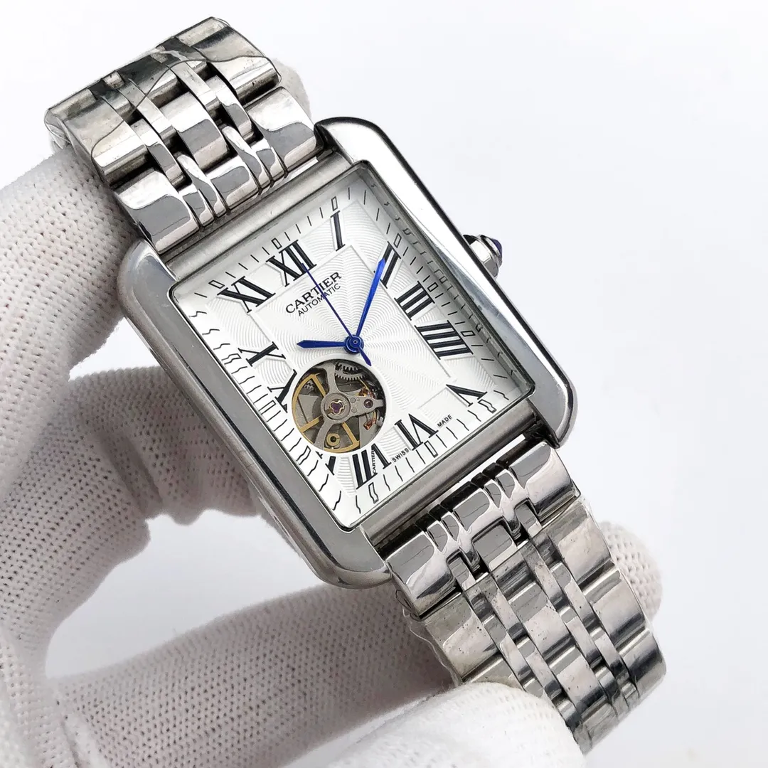 【High-end replica】💰1500! Cartier-CARTIER🏅 Type: Men's watch🎉🎉 Case: Top version 316 stainless steel L Strap: 316L stainless steel strap/Imported calfskin strap Movement: Fully automatic imported Citizen mechanical movement⚙️ Mirror: Wear-resistant and scratch-resistant sapphire mirror Size: 44mm in diameter and 12mm thick 🍷Exquisite inheritance of real effects, quality assurance! ‼ ️The elegant style instantly enhances the charm of men and is a symbol of taste and noble life!