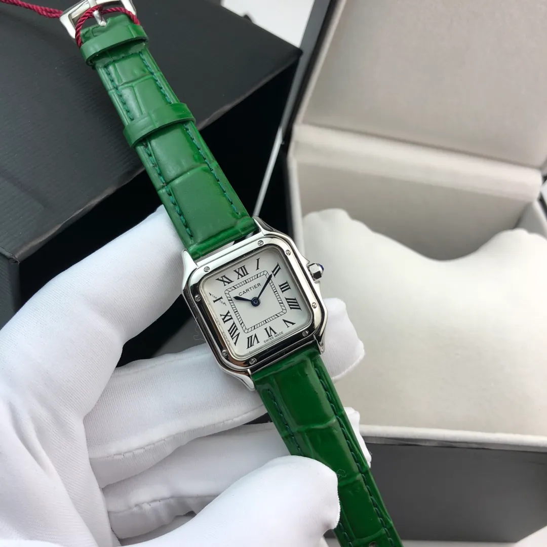 【Foreign trade import】💰840! Cartier Cheetah Series-Imported quartz movement, sword-shaped blue steel hands, 316L stainless steel material, the most fashionable trend accessories, small and medium-sized watches: small 22mm, medium 27mm