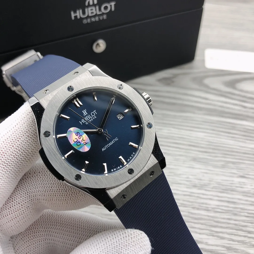 【High-end replica】💰1240! Hublot Hublot 🎮Imported three-needle mechanical movement, natural rubber original folding buckle, 316 stainless steel case, top-grade coated blue light wear-resistant glass mirror, size 42*12mm 🎮Fashionable and domineering, born to be cool