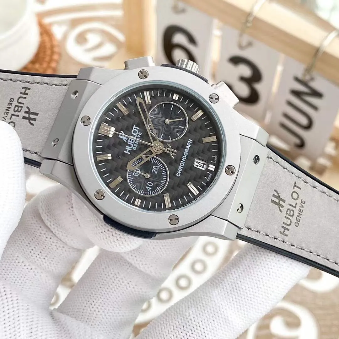 【High-end replica】💰1160! Hublot-Hublot ‼ ️Boutique men's watch🌹🌹🌹Multi-functional design, noble atmosphere, gentlemanly style, excellent quality, hot selling all over the city. Using imported chronograph quartz movement, top-grade 316 stainless steel case, natural rubber strap, mineral super mirror, size 43*10🔥Top-quality products are constantly produced🔥