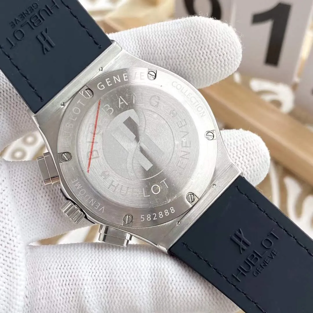 【High-end replica】💰1520! Hublot-HUBLOT‼ ️Hublot Classic Series⌚️Boutique men's watch, noble and elegant~gentleman style, high-end mineral scratch-resistant mirror glass, wear-resistant 316L stainless steel case, crocodile pattern calfskin strap, imported chronograph quartz movement Size: 43mm×12mm 🔥Top quality products continue to be produced🔥