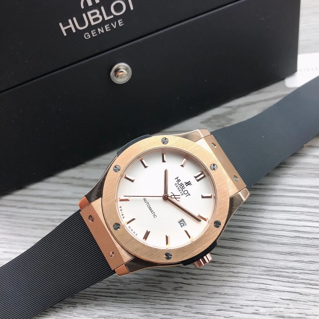 【High-end replica】💰1240! Hublot Hublot 🎮Imported three-needle mechanical movement, natural rubber original folding buckle, 316 stainless steel case, top-grade coated blue light wear-resistant glass mirror, size 42*12mm 🎮Fashionable and domineering, born to be cool