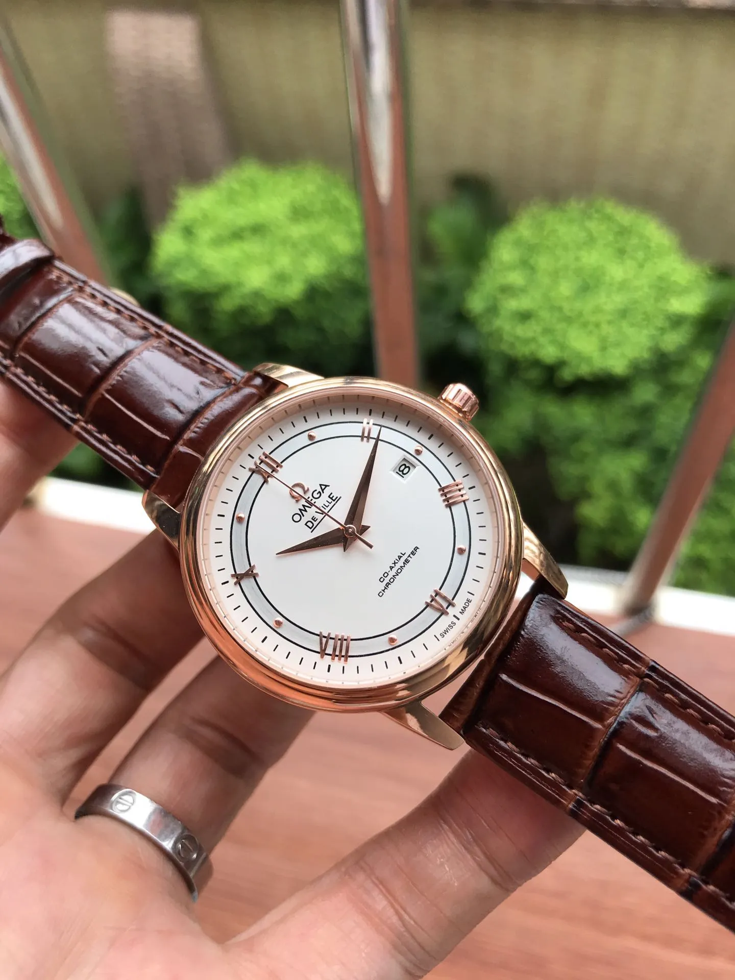 【High-end replica】👌480! OMEGA💯OMEGA💥De Ville series official website 1:1 classic style equipped with fully automatic imported Citizen 8215 movement, trouble-free 316 stainless steel case, atmospheric three-hand design, simple and fashionable, elegant and noble, imported coating super scratch-resistant high-hardness mirror, three-degree waterproof🌧Double-sided first-layer genuine cowhide strap/316 stainless steel strap, business casual, the first choice for sophisticated men Diameter 39.5mm*Thickness 11mm