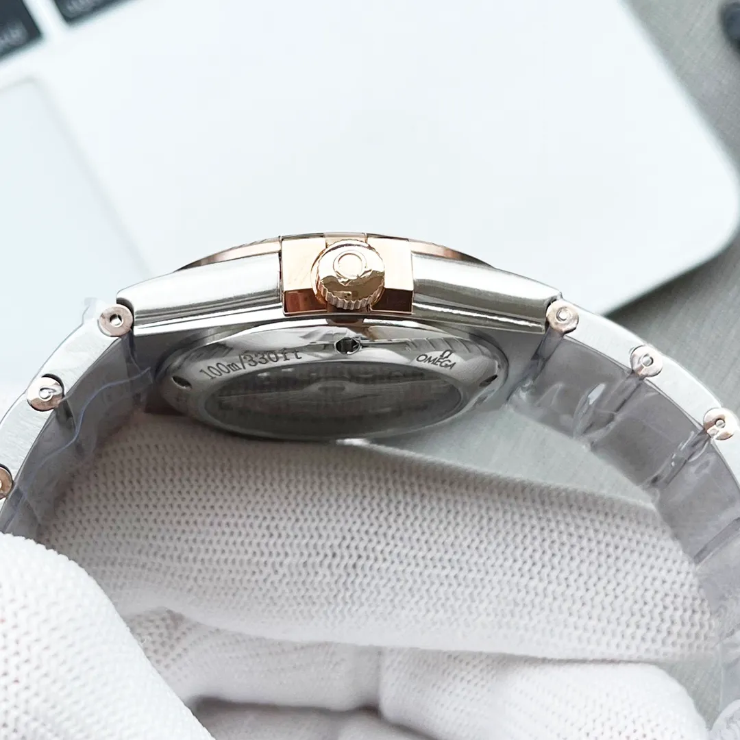 【High-end replica】💰1240! 【Customized all-in-one machine】💰1840! Omega constellation series, men's model is equipped with imported Japanese Citizen 8500 all-in-one mechanical movement... (zero repair) comparable to Swiss machine quality, 100 meters depth, super waterproof and luminous, sapphire glass back design, male size 38mmx11mm, the appearance is the same as the inside, unique! Create market-friendly prices! [Love][Fist][Fist][Handshake][Handshake] The picture was taken with a customized all-in-one machine!