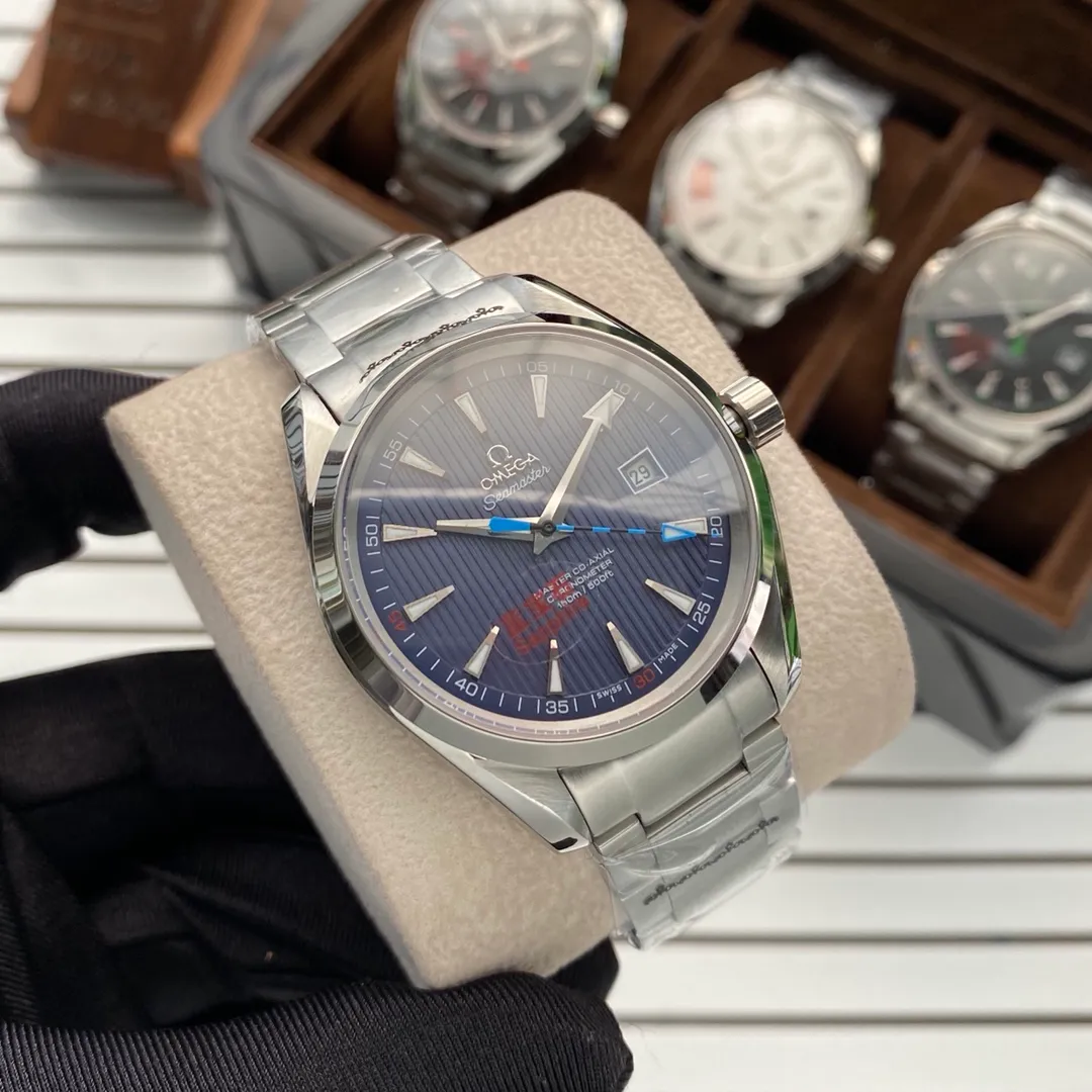 【High-end replica】💰1160! OMEGA - OMEGA's new Seamaster series - men's watch, imported Citizen 8215 fully automatic movement, 316L stainless steel case, sapphire glass front and back, 316L stainless steel strap, diameter 40mm, thickness 12mm, the rhythm of life is under control