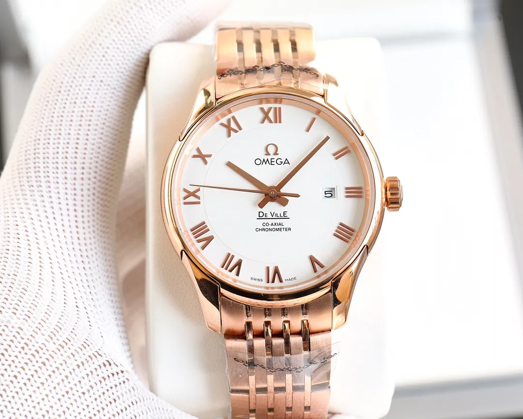 【High-end replica】💰1240! 【Customized all-in-one machine】💰1760! Omega De Ville series men's mechanical watch, a new upgraded version will arrive in 2023. The modified quality is exclusively customized with a special design of the 8500 movement splint. [Movement] Re-engraved and restored 8500 coaxial movement, with a see-through bottom showing the movement at a glance, perfectly presented. [Case] 316L stainless steel case, made with exclusive CNC technology, with arched wear-resistant super strong glass, clear text lines and well-proportioned checkering. Three degrees waterproof, watch diameter 41/11mm [Watch chain] Italian imported cowhide leather strap with original folding clasp or 316 stainless steel original clasp optional. The exclusive quality code is 83145368.