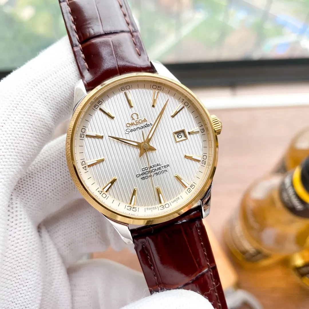 【High-end replica】💰1240! OMEGA-OMEGA🏅🏅 Type: Men's watch🎉🎉 Case: Top version 316 stainless steel L Strap: Imported calfskin strap/316L stainless steel strap Movement: Fully automatic imported Citizen 8215 mechanical movement⚙️ Mirror: Mineral scratch-resistant mirror glass Size: 42mm in diameter, 12mm thick 🍷Exquisite inheritance of real effects, quality assurance! ‼ ️The elegant style instantly enhances the charm of men and is a symbol of taste and noble life!