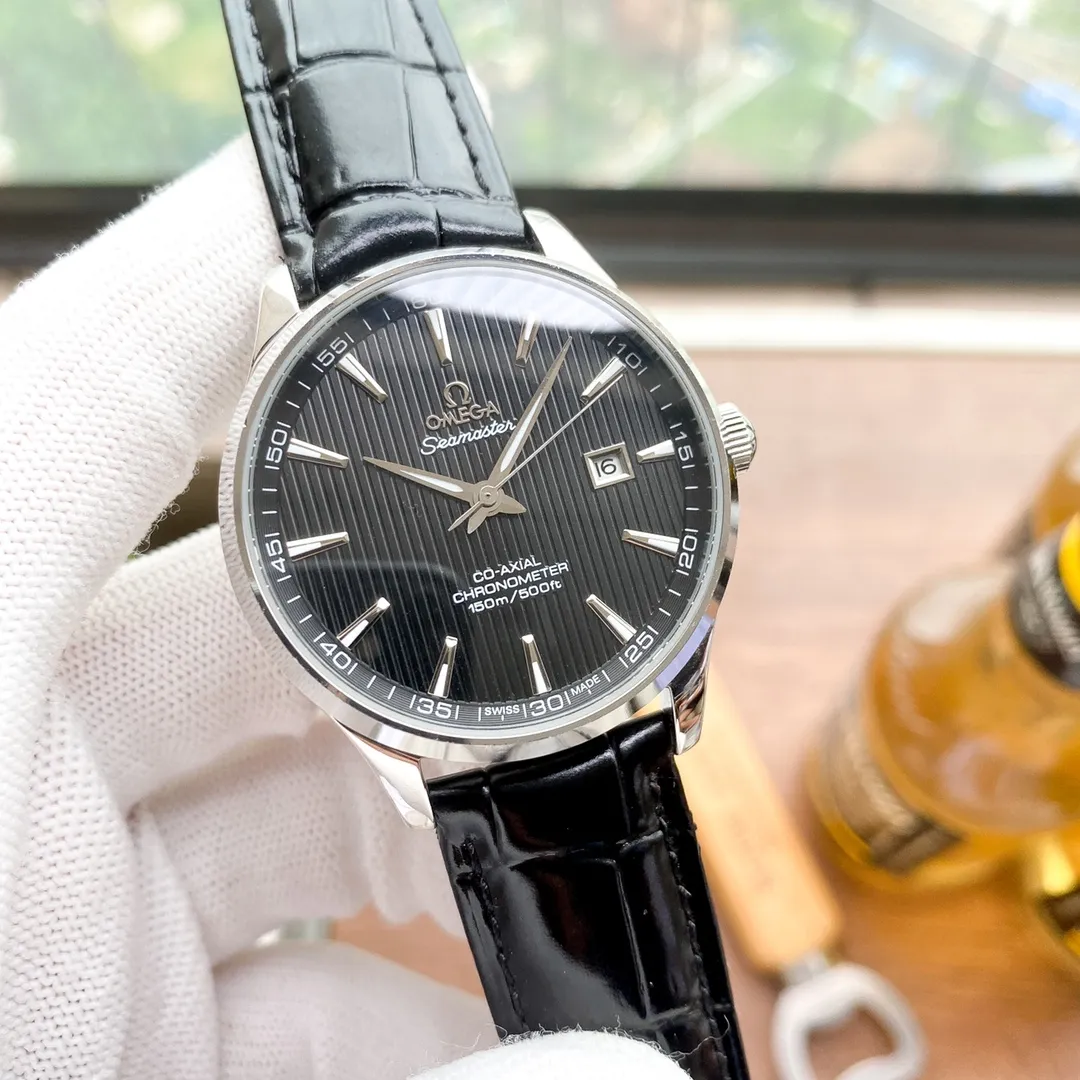 【High-end replica】💰1240! OMEGA-OMEGA🏅🏅 Type: Men's watch🎉🎉 Case: Top version 316 stainless steel L Strap: Imported calfskin strap/316L stainless steel strap Movement: Fully automatic imported Citizen 8215 mechanical movement⚙️ Mirror: Mineral scratch-resistant mirror glass Size: 42mm in diameter, 12mm thick 🍷Exquisite inheritance of real effects, quality assurance! ‼ ️The elegant style instantly enhances the charm of men and is a symbol of taste and noble life!