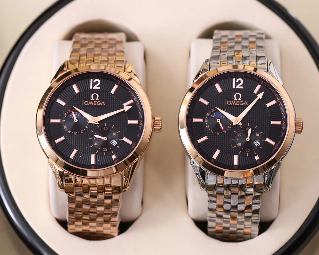 【Foreign trade import】💰1280! Omega (exquisite, wise work) values ​​quality Type: Exquisite men's watch (more excellent) Best design Strap: Genuine cowhide/316L stainless steel strap (more durable) Very popular Movement: Top mechanical movement (stable) Material: Mineral super strong mirror (wear-resistant) Real man's wise style Strong three-dimensional sense Special design Return with great reputation Size: 40mm diameter 12mm thick Smart launch! Welcome to reprint!