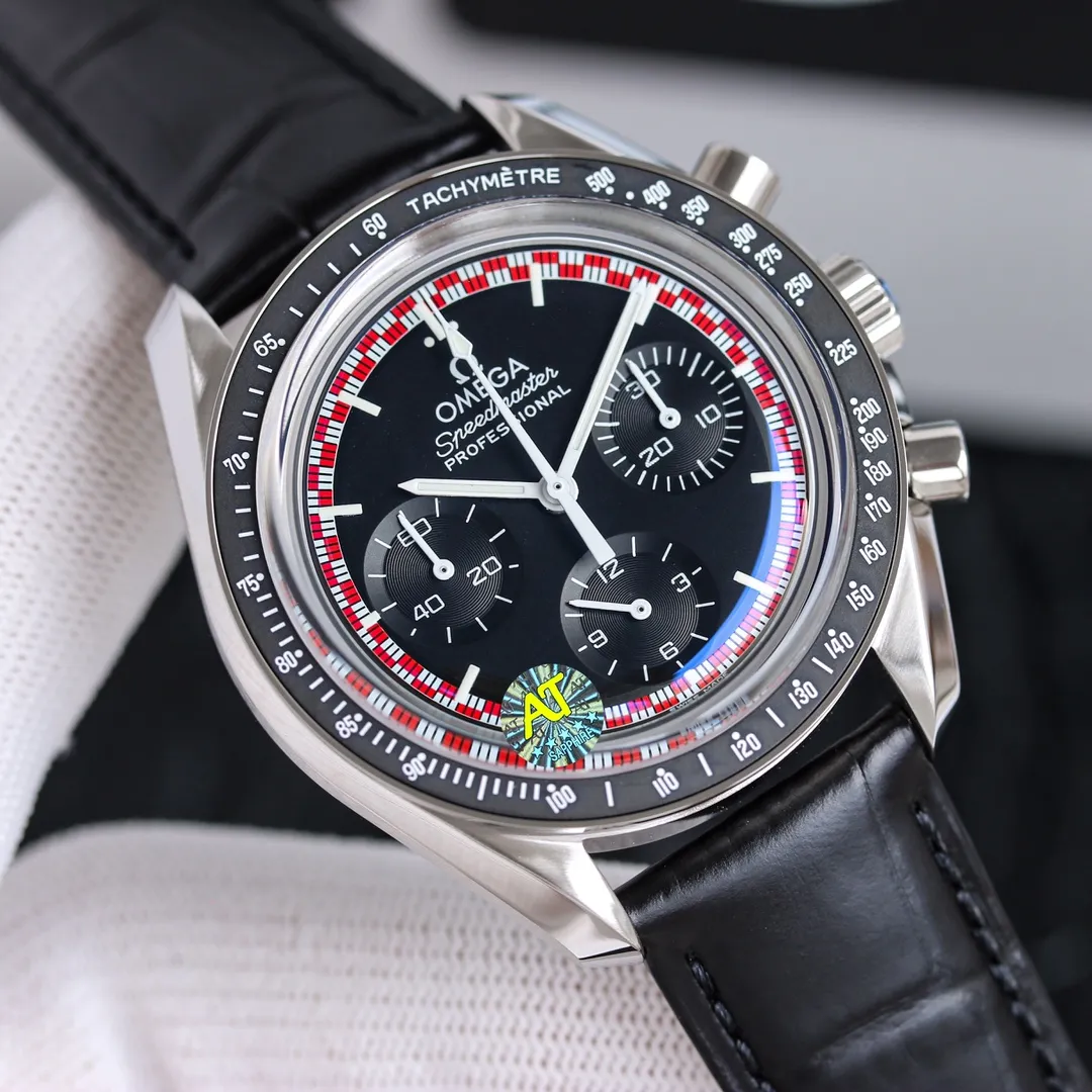 The new Omega Moon Landing Speedmaster is back [Professional Moon Watch] The core of the Speedmaster story is that Armstrong was taken to the moon (the watch was left in the space capsule). The case is made of imported 316 stainless steel, made of Lasha, with exquisite angles and three-dimensional clarity. It is equipped with a ceramic bezel. The luminous dial is made of luminous materials imported from Switzerland after repeated printing processes. It is paired with a sapphire crystal mirror on the lid. The case size is 42 mm and can be paired with a stainless steel strap or a "NATO" NATO military strap. The movement uses a classic manual winding chronograph movement (1863). Only after playing with a manual chronograph movement is it complete! You won’t know until you try!