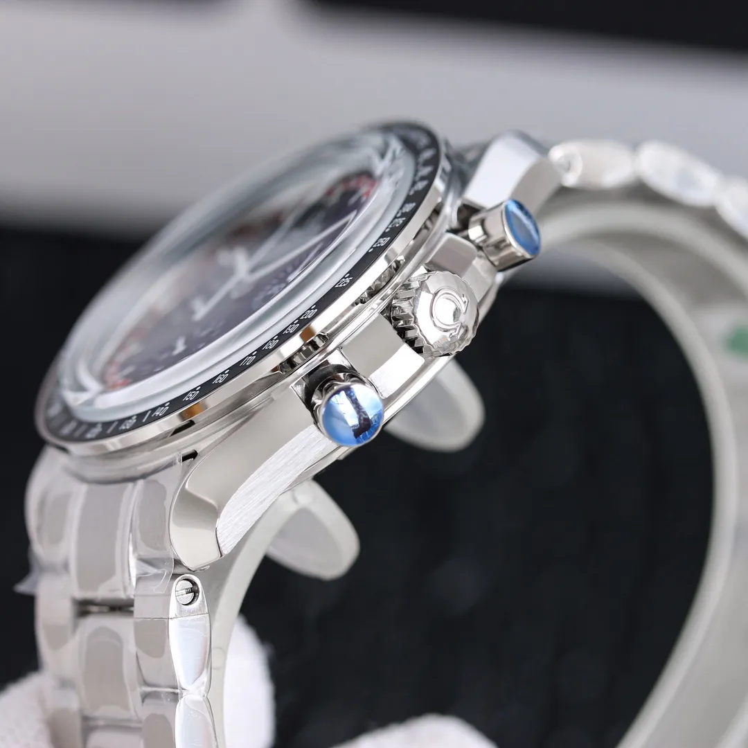 The new Omega Moon Landing Speedmaster is back [Professional Moon Watch] The core of the Speedmaster story is that Armstrong was taken to the moon (the watch was left in the space capsule). The case is made of imported 316 stainless steel, made of Lasha, with exquisite angles and three-dimensional clarity. It is equipped with a ceramic bezel. The luminous dial is made of luminous materials imported from Switzerland after repeated printing processes. It is paired with a sapphire crystal mirror on the lid. The case size is 42 mm and can be paired with a stainless steel strap or a "NATO" NATO military strap. The movement uses a classic manual winding chronograph movement (1863). Only after playing with a manual chronograph movement is it complete! You won’t know until you try!