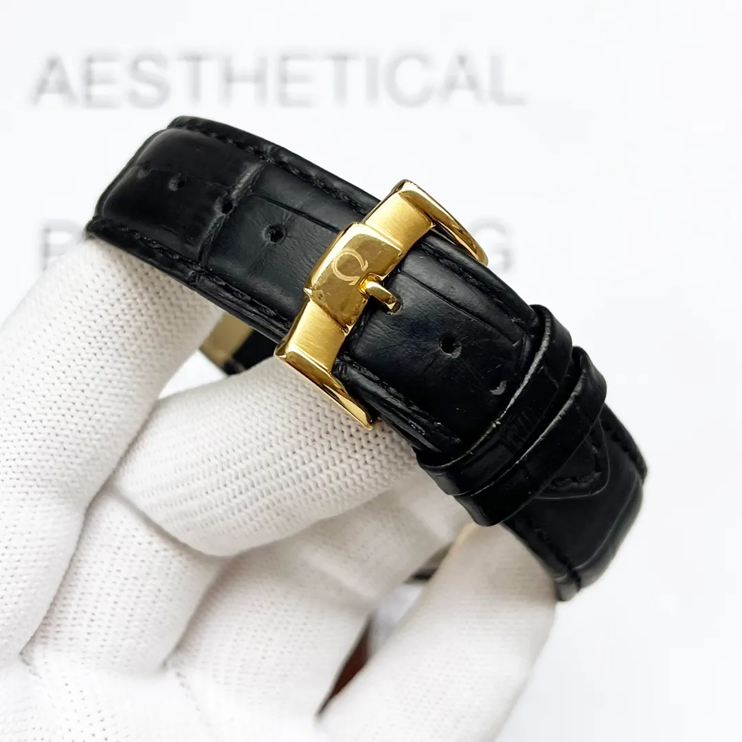 【High-end replica】💰1440! The OMEGA Butterfly series is a fine men's watch with four separate hands and a moon phase display. It is exquisite in craftsmanship, original, noble and gentlemanly. Using fully automatic imported 8217 mechanical movement, top-grade 316 stainless steel case, stainless steel strap/imported calfskin strap, sapphire mirror, size 40*12🍊Real shot🔰The quality is consistent!
