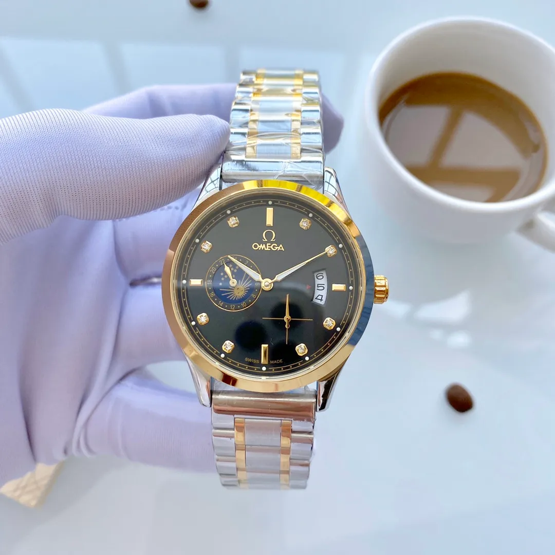 【Foreign trade import】💰1240! Omega (exquisite, wise work) values ​​quality Type: Exquisite men's watch (more excellent) Best design Strap: Genuine cowhide/316L stainless steel strap (more durable) Very popular Movement: Top mechanical movement (stable) Material: Mineral super strong mirror (wear-resistant) Real man's wise style Strong three-dimensional sense Special design Return with great reputation Size: 40mm diameter 12mm thick Smart launch! Welcome to reprint!