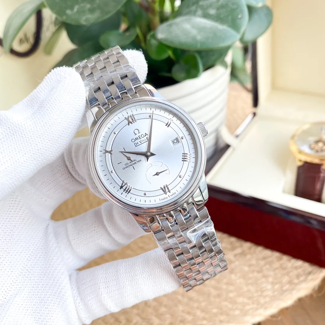 【Foreign trade import】💰970! Brand: OMEGA🏅🏅 Type: Men's watch 🎉🎉 Case: Top version 316 stainless steel L Strap: Imported calfskin strap/316L stainless steel strap Movement: Fully automatic mechanical movement ⚙️ Mirror: Mineral anti-scratch mirror glass Size: 40mm in diameter, 11mm thick 🍷Exquisite inheritance of real effects, quality assurance! ‼ ️The elegant style instantly enhances the charm of men and is a symbol of taste and noble life!