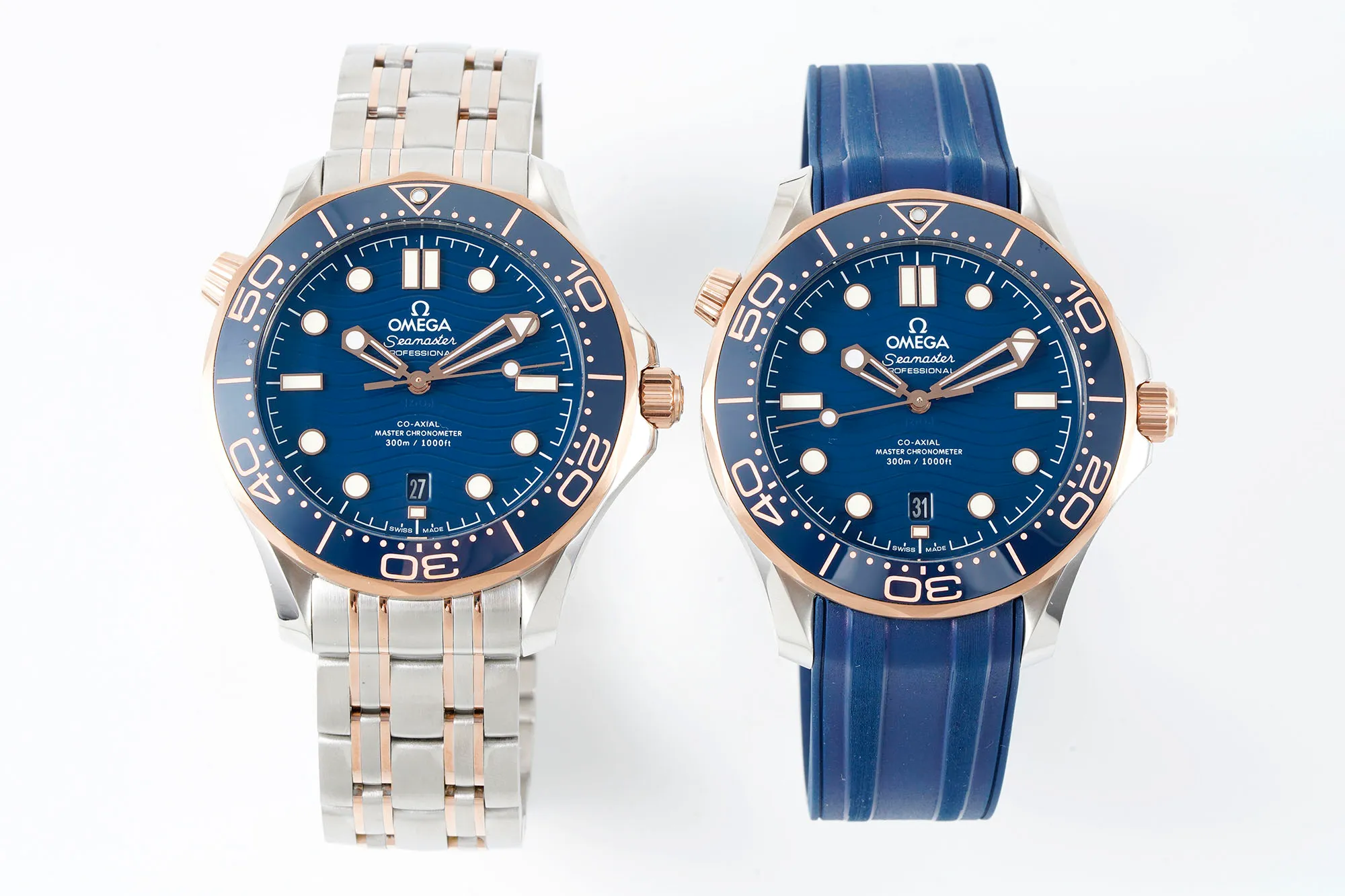 【Customized all-in-one machine】💰1720! 【Top Replica】💰3440! Omega Seamaster 300m series, 42mm, original 1-1 mold making now accepting reservations! The scales and characters on the ceramic ring adopt the "white enamel" process and are not easy to turn yellow. They remain pure white and shiny for a long time and the characters are brighter. The exhaust valve at 11 o'clock has been changed to a conical shape, and the bare edge of the bottom line of the new 300-meter case is not that big. Upgraded strap headband can be bent to fit your hand better, buckle can be adjusted in length, customized 8800 movement, Grade A quality