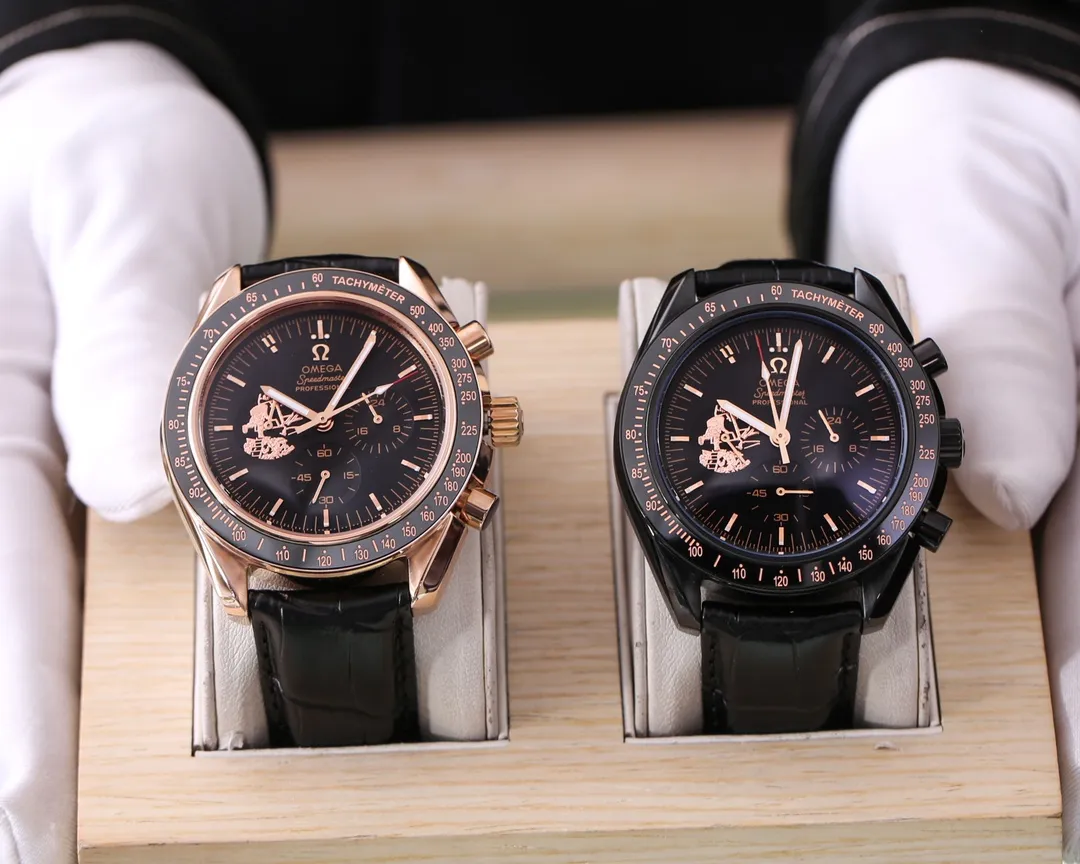 【Foreign Trade Import】💰1720! Omega (top quality, outstanding debut) 🎉🎉 [Type]: Boutique men's watch (top grade) exquisite [Strap]: 316L stainless steel strap (durable) [Movement]: Imported VK quartz movement (precise) [Material]: Mineral super strong mirror (wear-resistant) Exquisite quality Generous style Excellent temperament Wisdom and exclusivity [Size]: 42mm diameter, 12mm thick, hot sale on the market! Welcome to reprint!