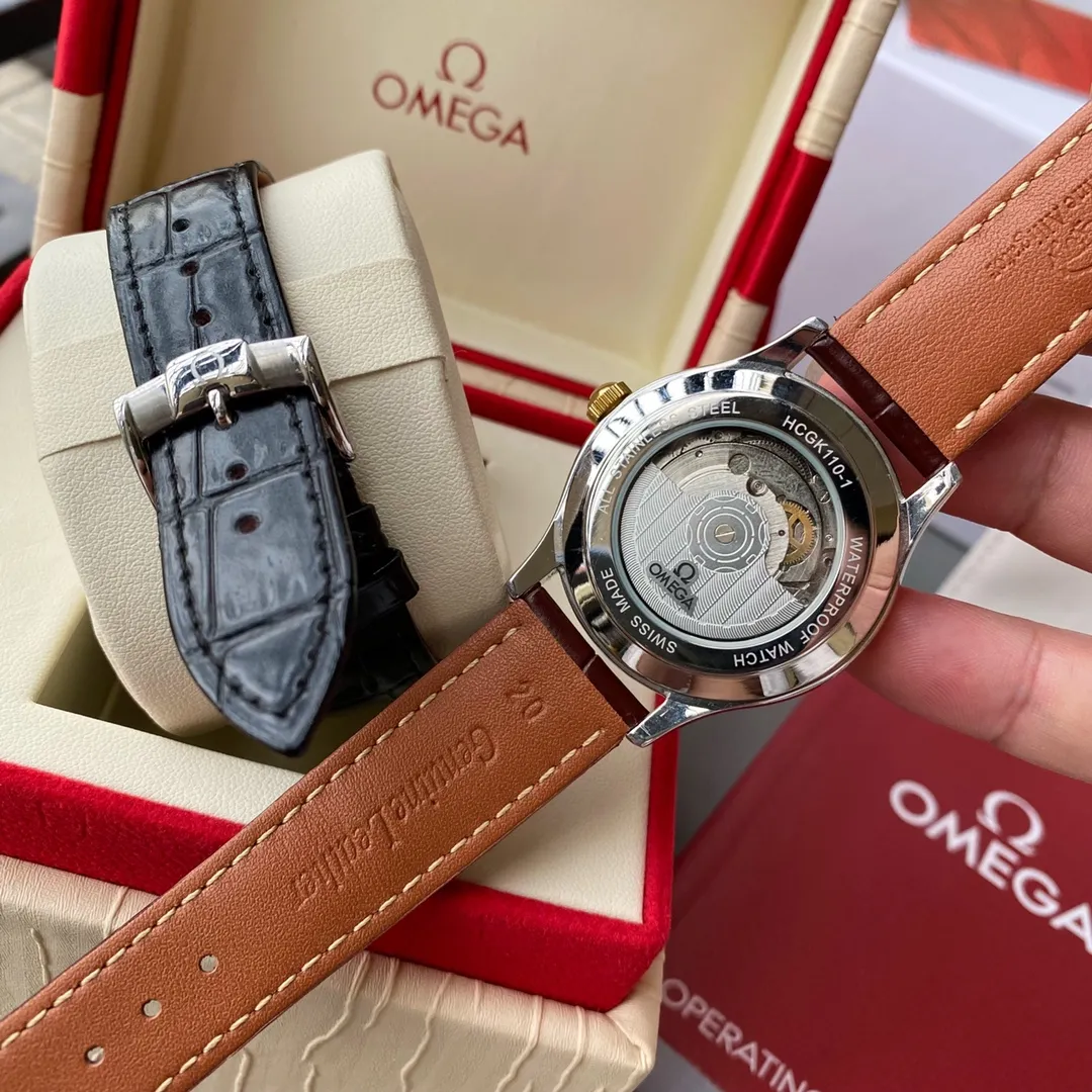【High-end replica】💰1300! Omega-Omega‼ ️Exquisite men's watch🌹🌹🌹Classic three-hand design, noble and gentlemanly style, excellent quality, hot selling all over the city. Using fully automatic imported Citizen 8215 mechanical movement, top-grade 316 fine steel case, imported calfskin strap, mineral super mirror, size 40mm🔥Top product, high quality products constantly🔥