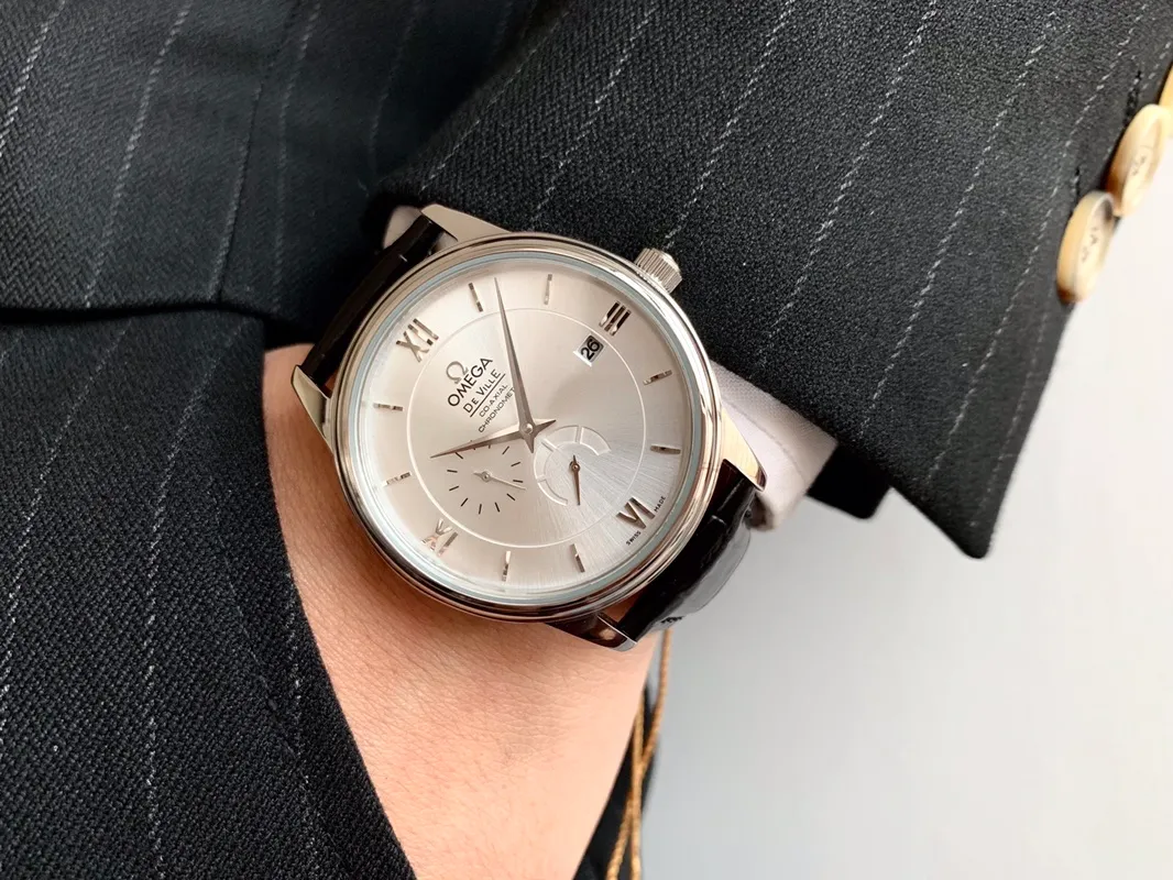 【Foreign trade import】💰970! OMEGA - OMEGA🎉Men's watch, fully automatic mechanical movement, 316L stainless steel case, mineral glass mirror, genuine leather strap/stainless steel strap, 39mm diameter and 11mm thick, achieve eternity, appreciate the Omega Master watch