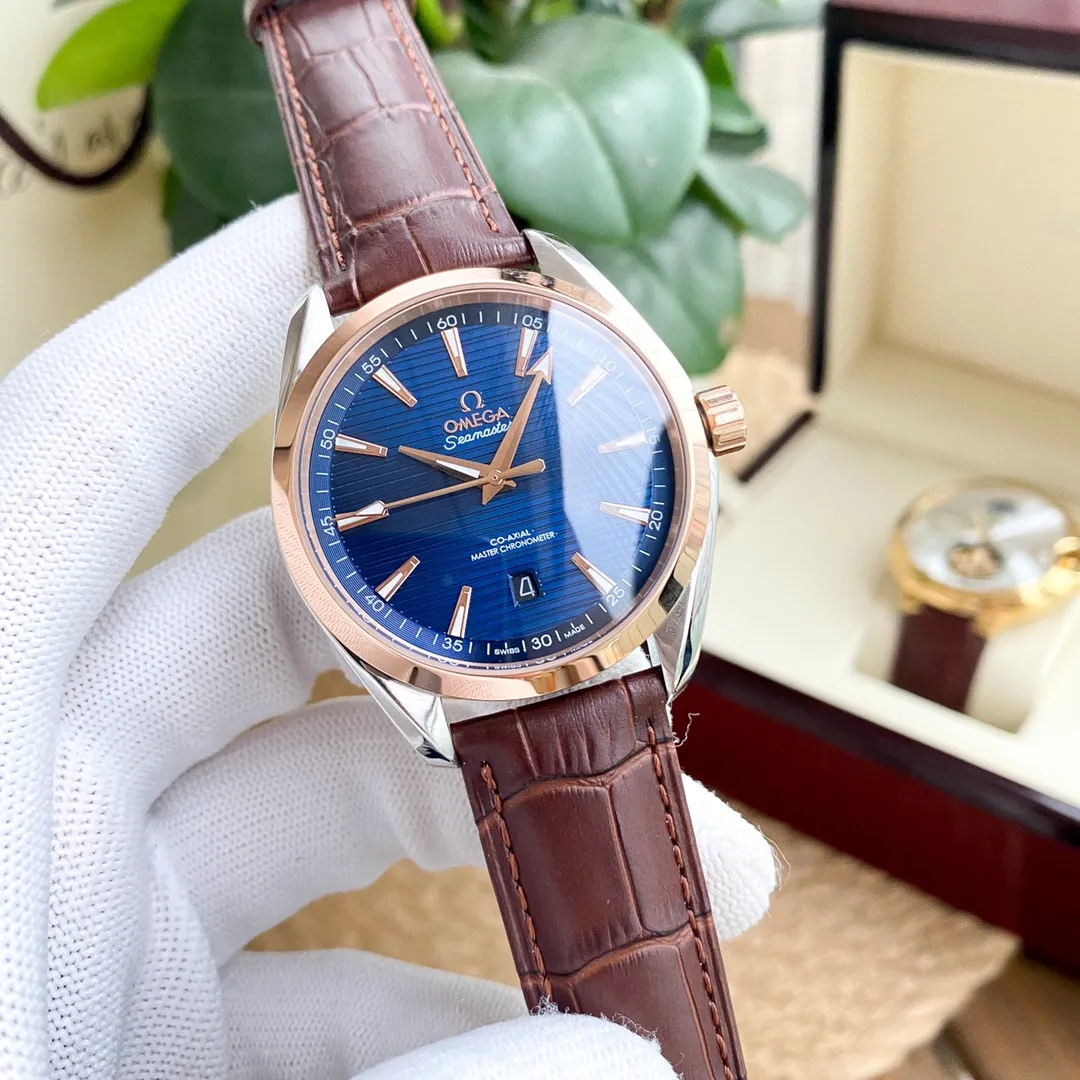 【High-end replica】💰1160! OMEGA-OMEGA🏅🏅 Type: Men's watch🎉🎉 Case: Top version 316 stainless steel L Strap: Imported calfskin strap/316L stainless steel strap/Natural rubber waterproof tape Movement: Imported Citizen 8215 mechanical movement ⚙️ Mirror: Mineral scratch-resistant mirror glass Size: 40mm in diameter, 11mm thick 🍷Exquisite inheritance of real effects, quality assurance! ‼ ️The elegant style instantly enhances the charm of men and is a symbol of taste and noble life!