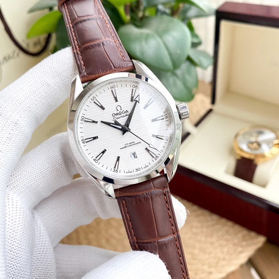【High-end replica】💰1160! OMEGA-OMEGA🏅🏅 Type: Men's watch🎉🎉 Case: Top version 316 stainless steel L Strap: Imported calfskin strap/316L stainless steel strap/Natural rubber waterproof tape Movement: Imported Citizen 8215 mechanical movement ⚙️ Mirror: Mineral scratch-resistant mirror glass Size: 40mm in diameter, 11mm thick 🍷Exquisite inheritance of real effects, quality assurance! ‼ ️The elegant style instantly enhances the charm of men and is a symbol of taste and noble life!