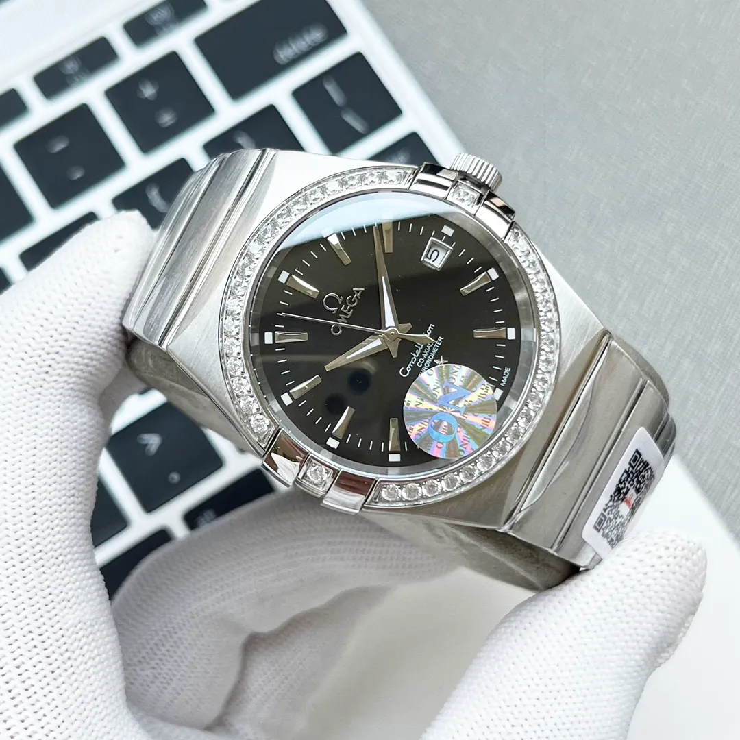 【High-end replica】💰1240! 【Customized all-in-one machine】💰1840! Omega constellation series, men's model is equipped with imported Japanese Citizen 8500 all-in-one mechanical movement... (zero repair) comparable to Swiss machine quality, 100 meters depth, super waterproof and luminous, sapphire glass back design, male size 38mmx11mm, the appearance is the same as the inside, unique! Create market-friendly prices! [Love][Fist][Fist][Handshake][Handshake] The picture was taken with a customized all-in-one machine!