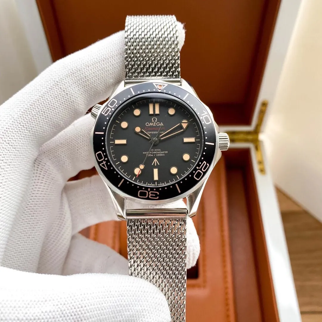 【Foreign trade import】💰1280! OMEGA -Omega SEAMASTER Seamaster Series New 300m 300m Coaxial·Zhizhen Diameter 42mm 42mm Diving Watch. 316L stainless steel, original case, original three-dimensional hour markers, super luminous, original buckle, equipped with 8800 see-through fully automatic mechanical movement. Hot-selling items🔥 Top quality products are constantly coming🔥