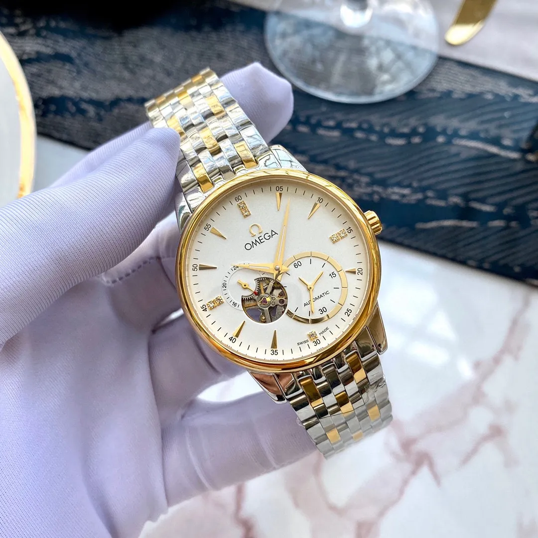 【Foreign trade import】💰1320! Omega (extremely noble and wise work) has many products - hot products are coming🔥🔥The latest model💪 [Type]: Exquisite men's watch (more excellent) Best design [Strap]: Genuine cowhide/316L stainless steel strap (more comfortable) Real men wear [Movement]: Top mechanical movement (zero repair) [Material]: Mineral super strong mirror (more wear-resistant) Smart style and strong three-dimensional sense Special design returns with great reputation. Size: diameter 40mm, thickness 12mm. Smart launch! Welcome to reprint!