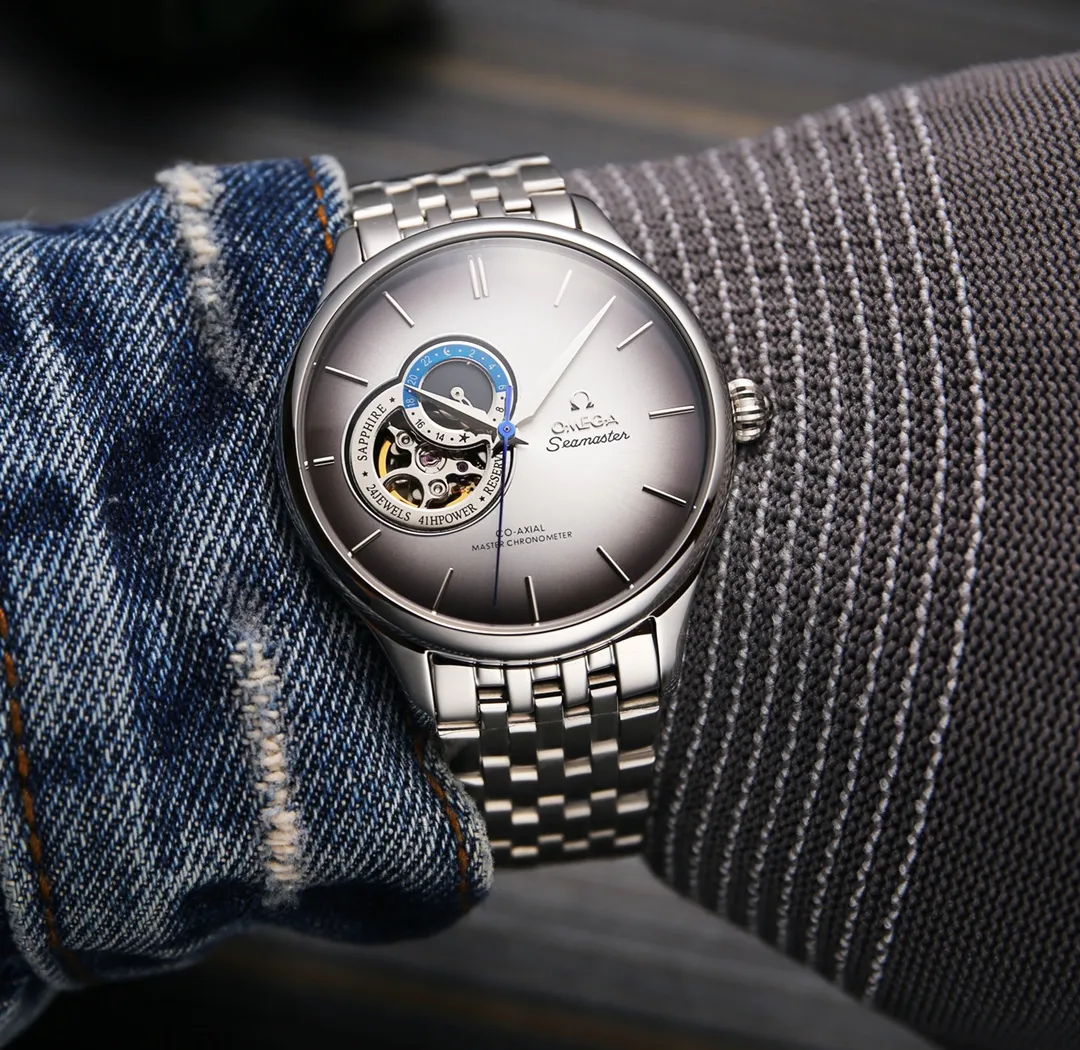 【High-end replica】💰1720! Omega - Omega, men's watch, equipped with 8215 fully automatic mechanical movement imported from Japan, 9-digit flywheel design, 10-digit 24-hour hour,... diameter 42/12mm, equipped with stainless steel case (finely polished), steel belt/belt optional, mineral glass mirror! Perfect workmanship interprets the essence of classics, simple and elegant, a must-choice for male idols! (Focus on original new machines) Don’t forget the original intention ~, JH...!