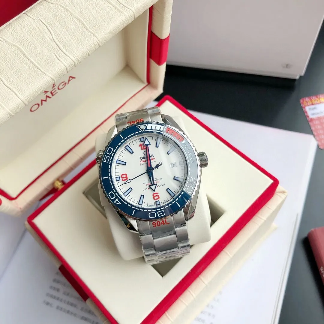 High-end replica 💰1240! TW Taiwan Factory💰1720! 2024 new customized Omega Seamaster series 600-meter America's Cup limited edition diving watch has arrived. It is exclusively customized with original synchronization details. Each watch number is engraved with an identification number and will never be repeated. The ceramic bezel is unique to the entire network. It has a Citizen movement internally and the external repair details are synchronized with the original. [Movement] Equipped with 💯 Brand new Japanese original 9015 automatic mechanical movement, 0️⃣ repair, accurate running time, strong practicality [Case] Made of 316L stainless steel, electroplated in the vacuum furnace of the entire network, equipped with the only original ceramic one-way rotating chronograph ring in its class [Bracelet] Official synchronous rubber strap or 316 stainless steel chain of the Seamaster 600m Diving Watch produced by GD, with the only original push-pull adjustable clasp in its class ⚠️Please look for the exclusive quality of GD products