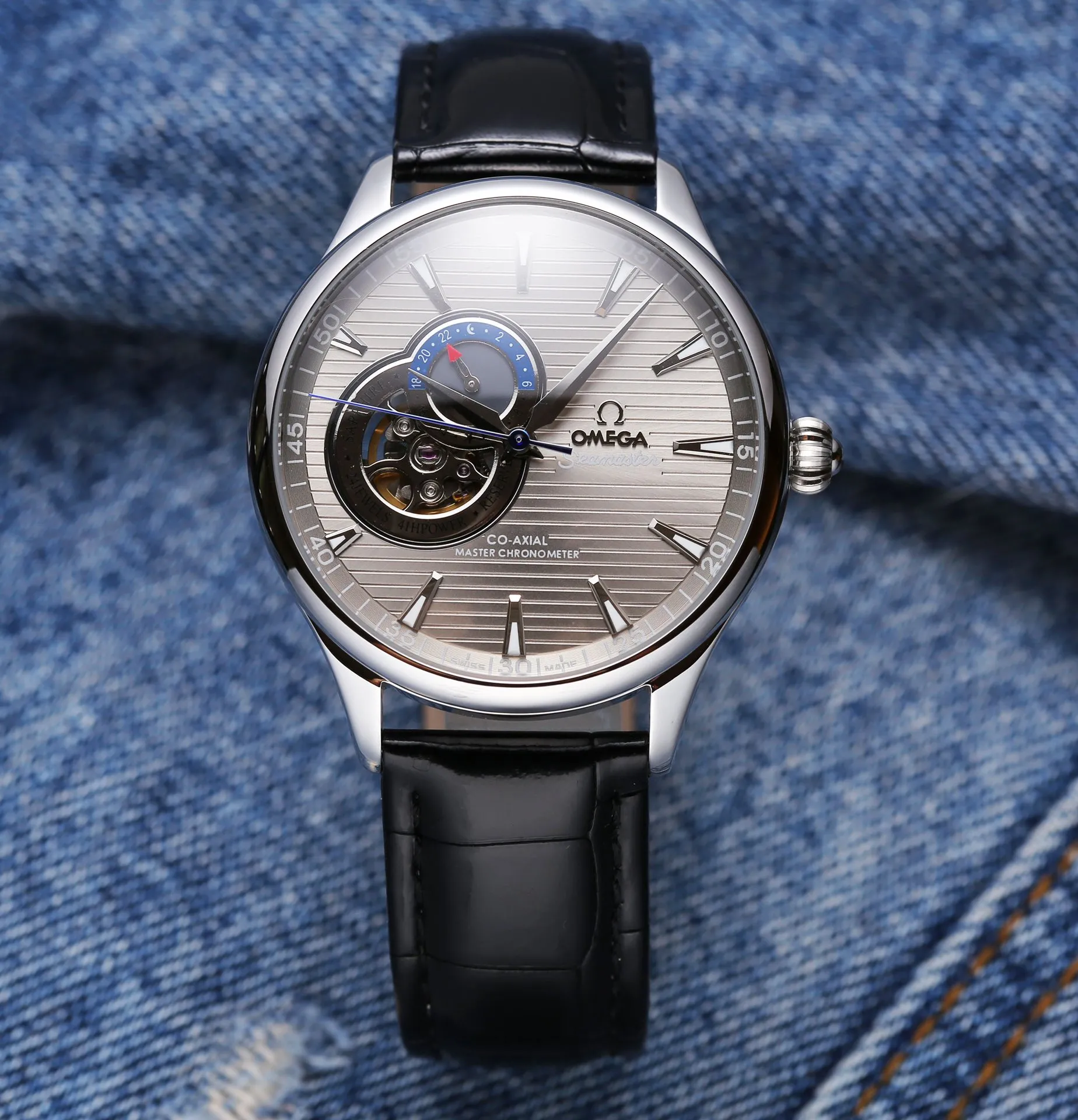 【High-end replica】💰1720! Omega - Omega, men's watch, equipped with fully automatic Citizen 8215 mechanical movement imported from Japan, 9-digit flywheel design, 10-digit 24-hour hour, super luminous effect... 42/12mm diameter, equipped with stainless steel case (finely polished), steel belt/belt optional, mineral glass mirror! Perfect workmanship interprets the essence of classics, simple and elegant, a must-choice for male idols! (Focus on original new machines) Don’t forget the original intention ~, JH...!