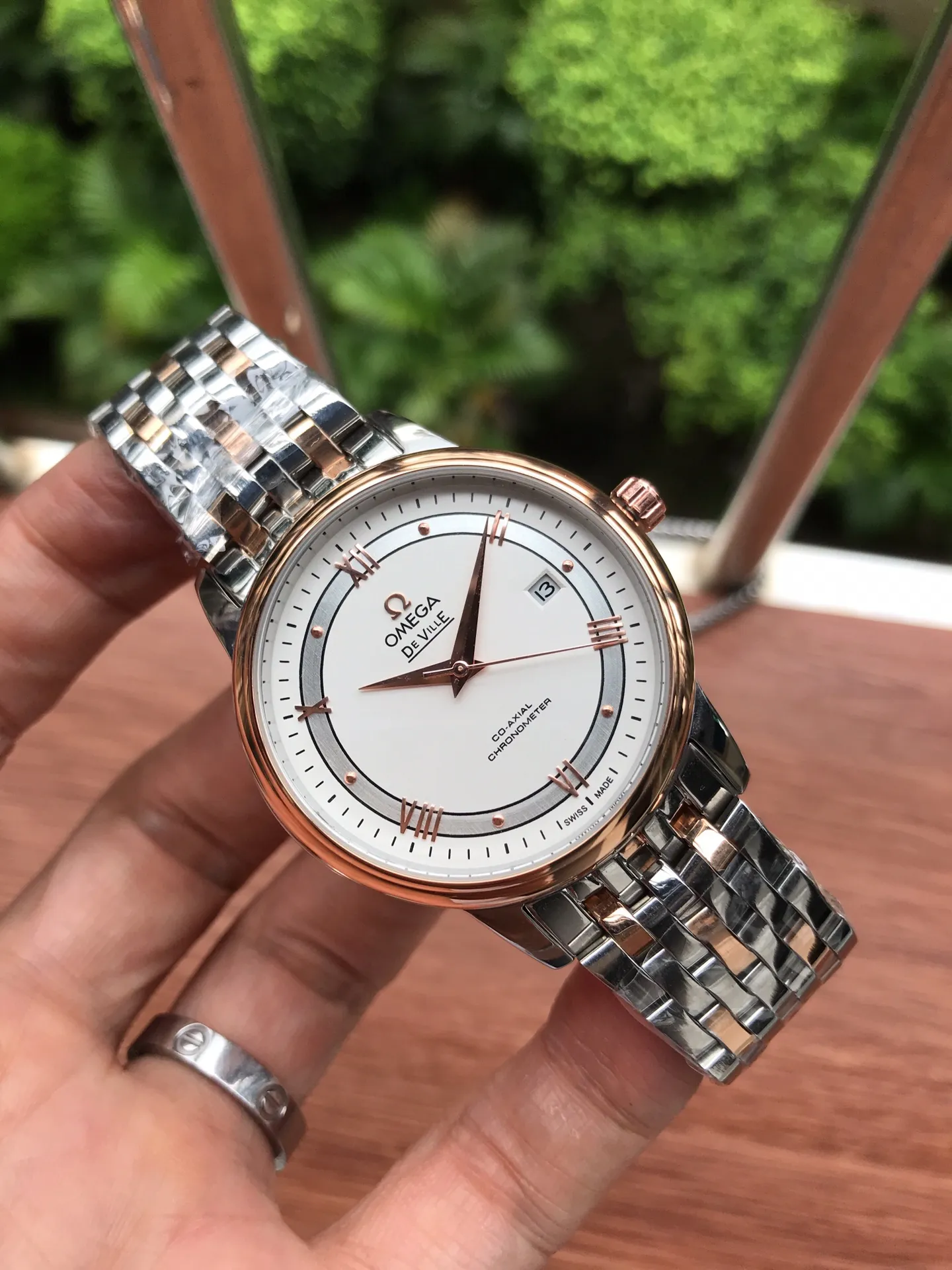 【High-end replica】👌480! OMEGA💯OMEGA💥De Ville series official website 1:1 classic style equipped with fully automatic imported Citizen 8215 movement, trouble-free 316 stainless steel case, atmospheric three-hand design, simple and fashionable, elegant and noble, imported coating super scratch-resistant high-hardness mirror, three-degree waterproof🌧Double-sided first-layer genuine cowhide strap/316 stainless steel strap, business casual, the first choice for sophisticated men Diameter 39.5mm*Thickness 11mm