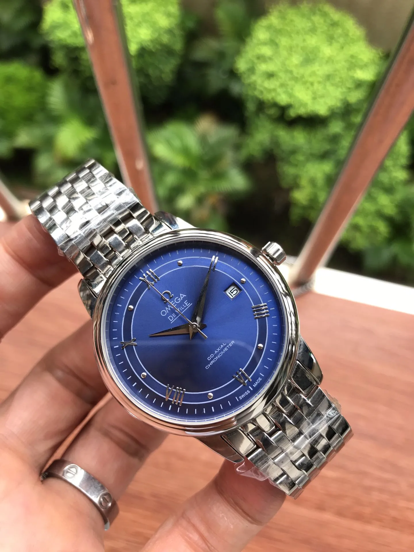 【High-end replica】👌480! OMEGA💯OMEGA💥De Ville series official website 1:1 classic style equipped with fully automatic imported Citizen 8215 movement, trouble-free 316 stainless steel case, atmospheric three-hand design, simple and fashionable, elegant and noble, imported coating super scratch-resistant high-hardness mirror, three-degree waterproof🌧Double-sided first-layer genuine cowhide strap/316 stainless steel strap, business casual, the first choice for sophisticated men Diameter 39.5mm*Thickness 11mm