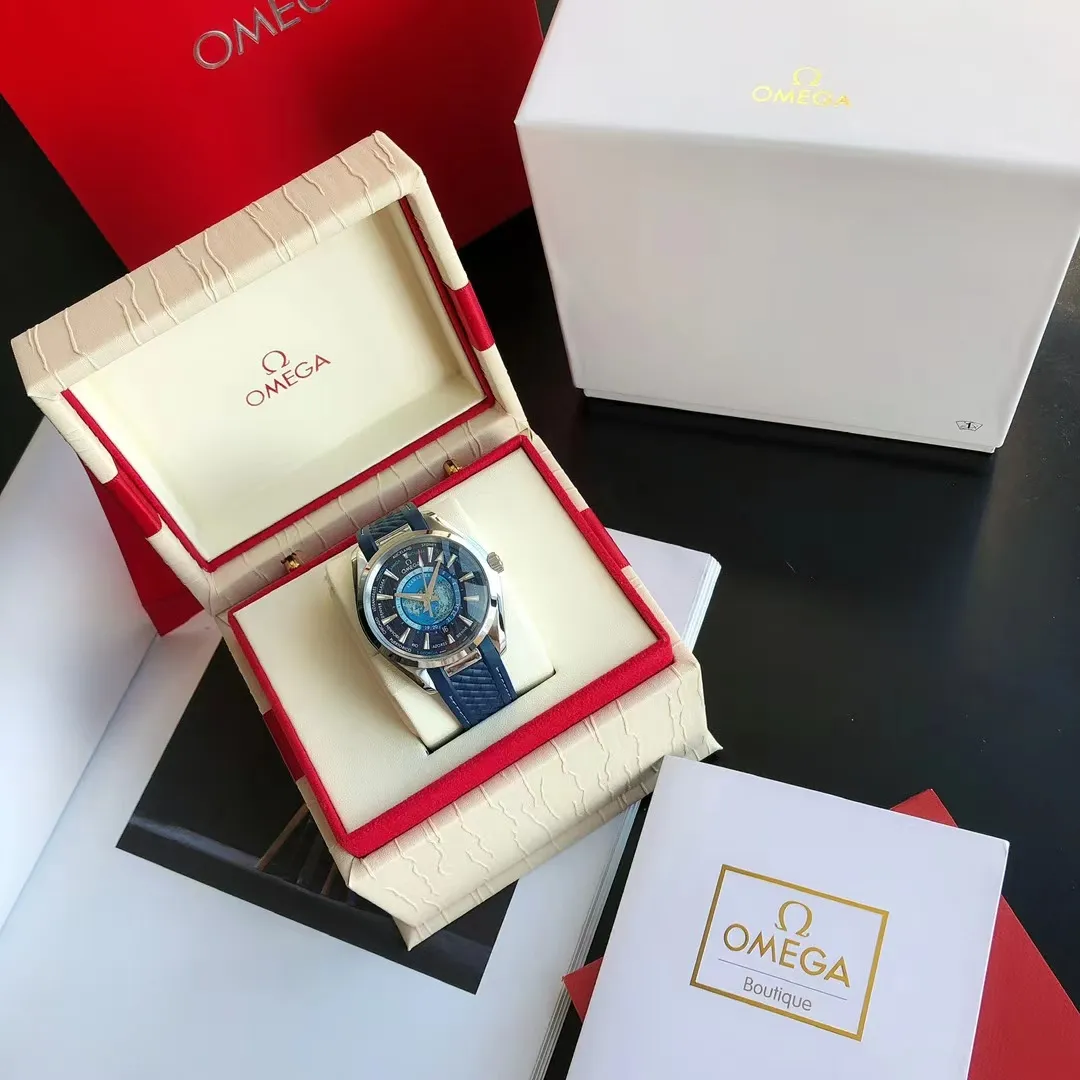 【High-end replica】💰1300! 【Customized all-in-one machine】💰1720! Omega Seamaster 150-meter watch [Ocean charm, classic hot model] The classic and timeless design is very characteristic of the Omega brand [Movement] Equipped with the imported brand new Citizen 9015 all-in-one automatic mechanical movement, accurate travel time and long-lasting, highly recognized by watch friends [Case] 316L stainless steel case, modified and beautiful body, original consistent 41.5mm diameter, curved dial, depth waterproof to 200 meters [Bracelet] imported rubber strap Equipped with genuine original buckle