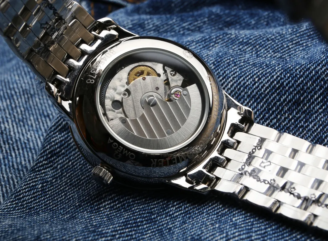 【Foreign Trade Import】💰1720! OMEGA - OMEGA fashionable men's watch, fully automatic machinery (authentic Swiss movement), case made of stainless steel, imported cowhide strap (more comfortable to wear), sapphire glass mirror, size 39/12mm. (Focus on original new watches) Don't forget the original intention~, JH...!