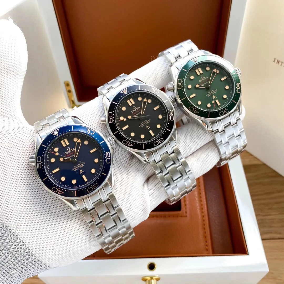 【Foreign trade import】💰1280! OMEGA -Omega SEAMASTER Seamaster Series New 300m 300m Coaxial·Zhizhen Diameter 42mm 42mm Diving Watch. 316L stainless steel, original case, original three-dimensional hour markers, super luminous, original buckle, equipped with 8800 see-through fully automatic mechanical movement. Hot-selling items🔥 Top quality products are constantly coming🔥