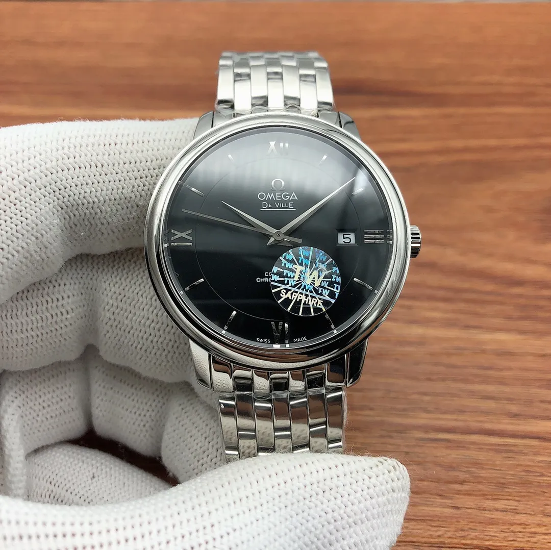 【High-end replica】💰1760! Omega has overcome many difficulties to create a perfect De Ville that is durable for 10 years. Every detail is comparable to the original. Accessories are completely interchangeable with the original. It has always used the mode of buying molds to make perfect replicas. It has the exclusive automatic retractable original buckle that is consistent with the original. De Ville is a witness to the comprehensive strength of Factory F🏅️🏅️ Shocking launch🎈🎈The launch is the biggest benefit for thousands of watch lovers🎈🎈 When it comes to the Omega De Ville series, the first thing that comes to mind is its dignified, elegant, simple, simple, and unobtrusive appearance. Although simple, it is very delicate. This series of watches is worn with a stable, cautious and steady character. Configuration parameters: Brand: Omega Series: Die Fei series Movement: Citizen 8215 new machine imported from Japan Case material: 316L fine steel CNC engraving Ultra-precision Waterproof depth 100 meters🏊‍♀️🏊🏊 Literal: The latest version of the De Ville orbit literal, the word nails are butt welded and inlaid with the same process as genuine products (the first in the industry) Table diameter: 39.5*9.7mm (the only one on the market that is consistent with the original) Product grade: Super A Glass: Imported sapphire glass (0 difference in exposure and transparency with the original) Steel buckle: Original mold opening, same process, same function "self-retractable" Bottom cover: wire drawing process ➕The fineness of the relief LOGO can be enlarged and refined.