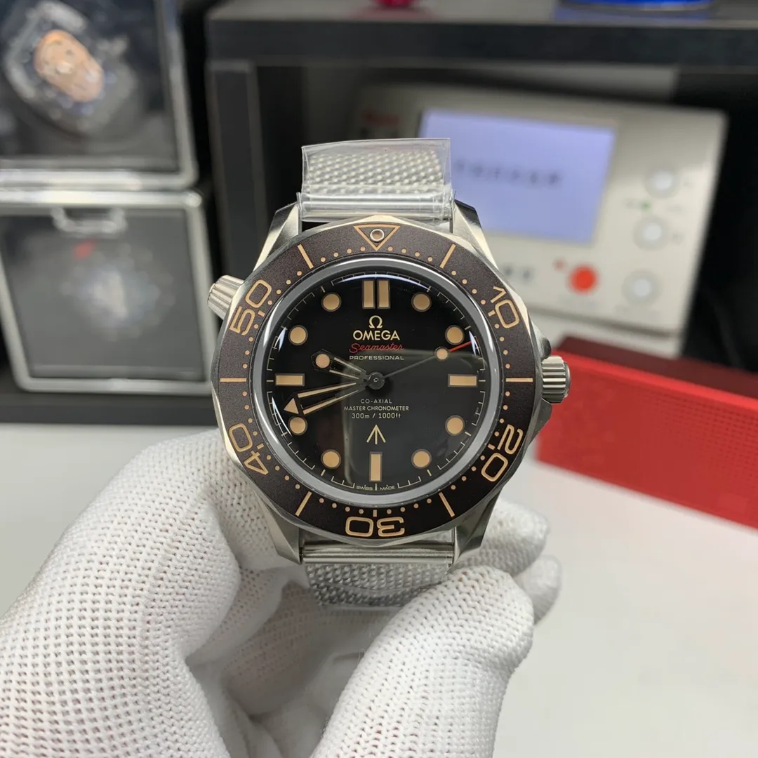 【High-end replica】💰1300! 【Customized all-in-one machine】💰1920! 【Top Replica】💰3700! OMEGA Seamaster Diver 300M 007 Edition 210.90.42.20.01.001 watch is equipped with a customized version of Cal.8806 automatic mechanical movement, sapphire mirror 42mm, and the pictures are top replica real shots!