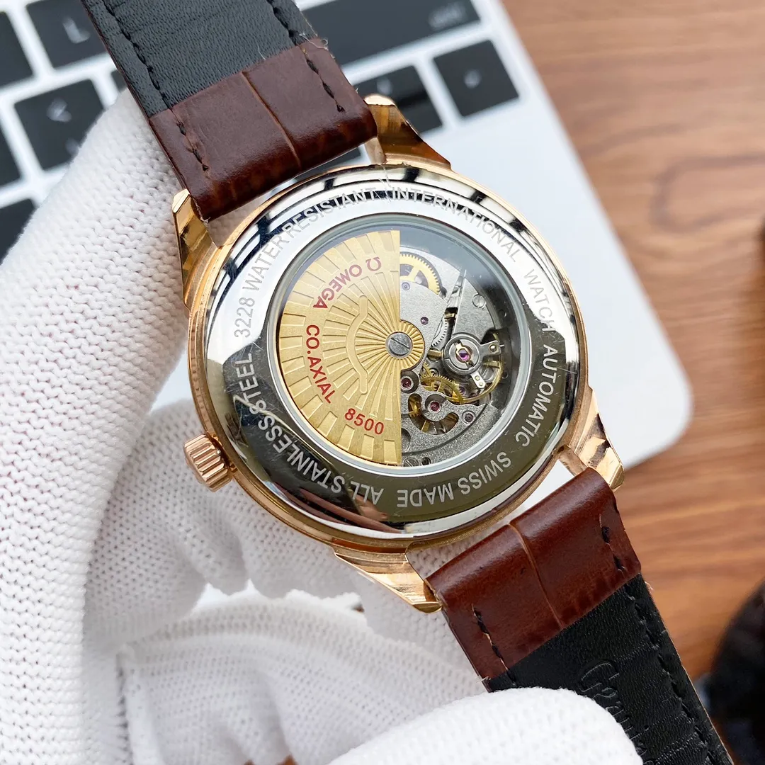 【Foreign trade import】💰1320! Omega-OMEGA Type: [Cool] Men's Watch Case: 316 fine steel (high quality workmanship) Strap: Imported calfskin/316 fine steel (two options available) Movement: Advanced customized fully automatic mechanical movement (stable travel time) Glass: Advanced strengthened coated mirror Size: diameter 40mm, thickness 13mm