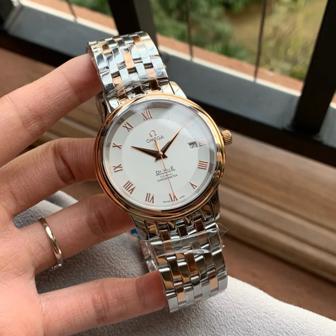 [Foreign trade import]💰1280 Omega (1:1 replica) [Type]: Fine men's watch [Strap]: Italian genuine cowhide strap (super breathable) [Movement]: Hong Kong Zhengzhu 4813 fully automatic mechanical movement (zero repair) is completely comparable to Citizen 8215 movement [Mirror]: Sapphire crystal glass (never scratched) Elegant taste, vast and ingenious Wrist treasure Size: diameter 40mm, thickness 9mm Hot sale on the market! Welcome to reprint!