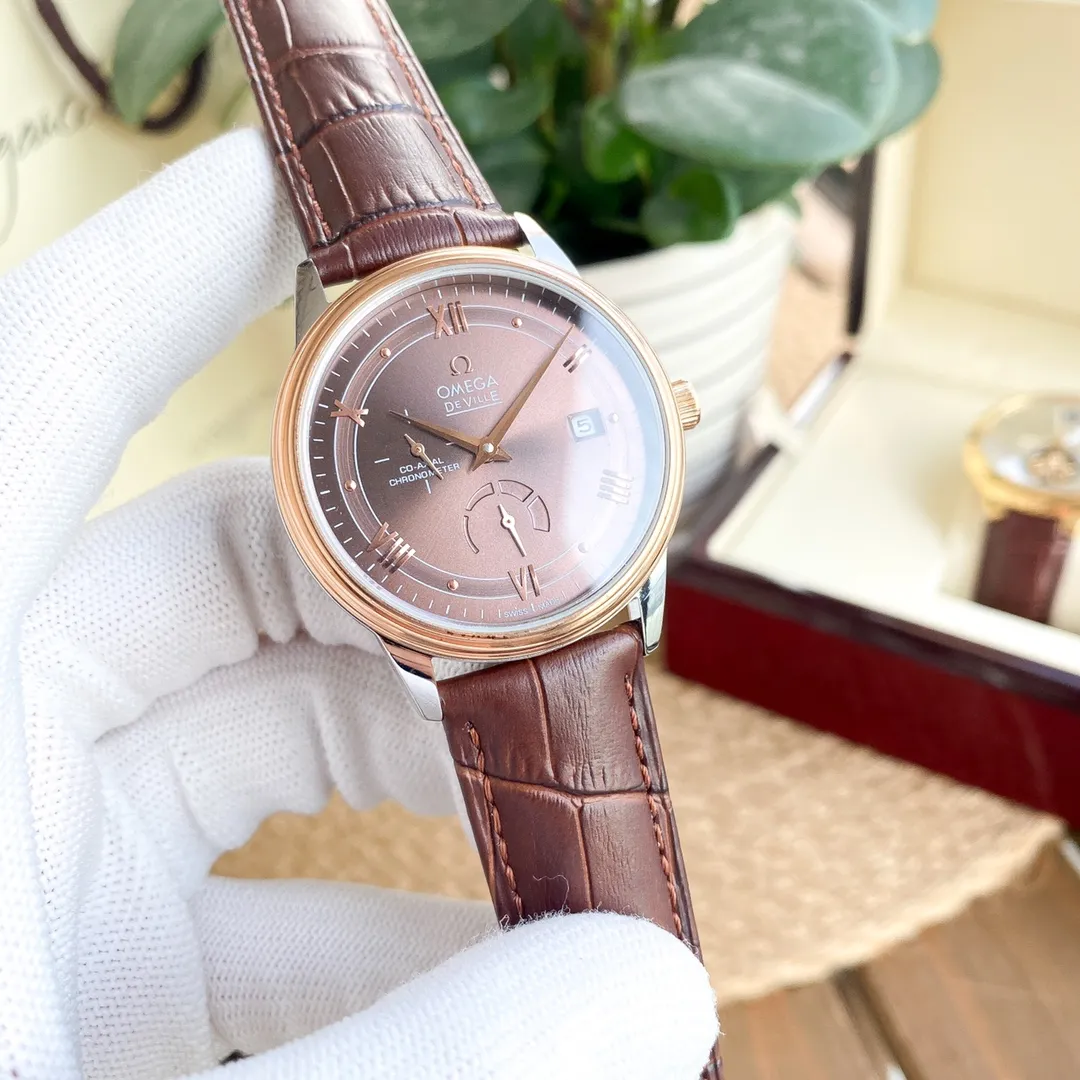 【Foreign trade import】💰970! Brand: OMEGA🏅🏅 Type: Men's watch 🎉🎉 Case: Top version 316 stainless steel L Strap: Imported calfskin strap/316L stainless steel strap Movement: Fully automatic mechanical movement ⚙️ Mirror: Mineral anti-scratch mirror glass Size: 40mm in diameter, 11mm thick 🍷Exquisite inheritance of real effects, quality assurance! ‼ ️The elegant style instantly enhances the charm of men and is a symbol of taste and noble life!