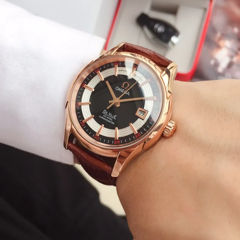 【High-end replica】💰1240! 【Customized all-in-one machine】💰1900! OMEGA - OMEGA🎉 Men's watch, fully automatic mechanical movement, 316L stainless steel case, sapphire mirror, genuine cowhide strap/stainless steel strap, diameter 40mm, thickness 11mm, real shot, achieving eternity. The De Ville series has always been a representative of elegance and precision. This Omega De Ville watch, model 431.33.41.121.03.001, has won the hearts of the people with its high quality, fashionable and elegant appearance.
