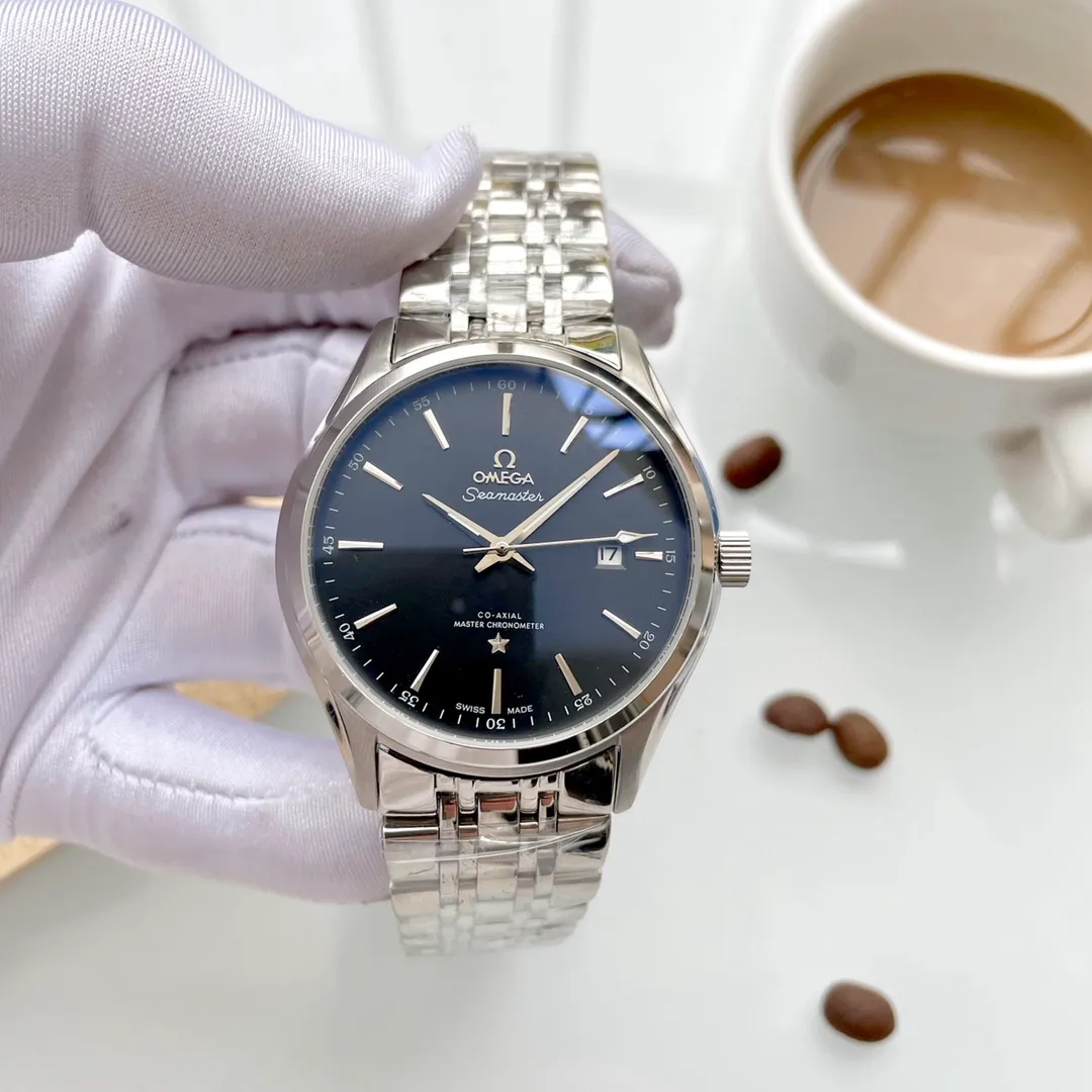 【Foreign trade import】💰1260! Omega (Excellent, Exquisite and Intelligent Work) Values ​​Quality Type: Exquisite Men's Watch (More Excellent) Best Design Strap: Genuine Leather/316L Stainless Steel Strap (More Durable) Very Loved Movement: Top Mechanical Movement (Stable) Material: Mineral Super Mirror (Wear-Resistant) Real Men's Wisdom Style Strong Three-Dimensional Special Design Returns with Honor Size: 41mm in Diameter and 12mm in Thickness Smart Launch! Welcome to reprint!