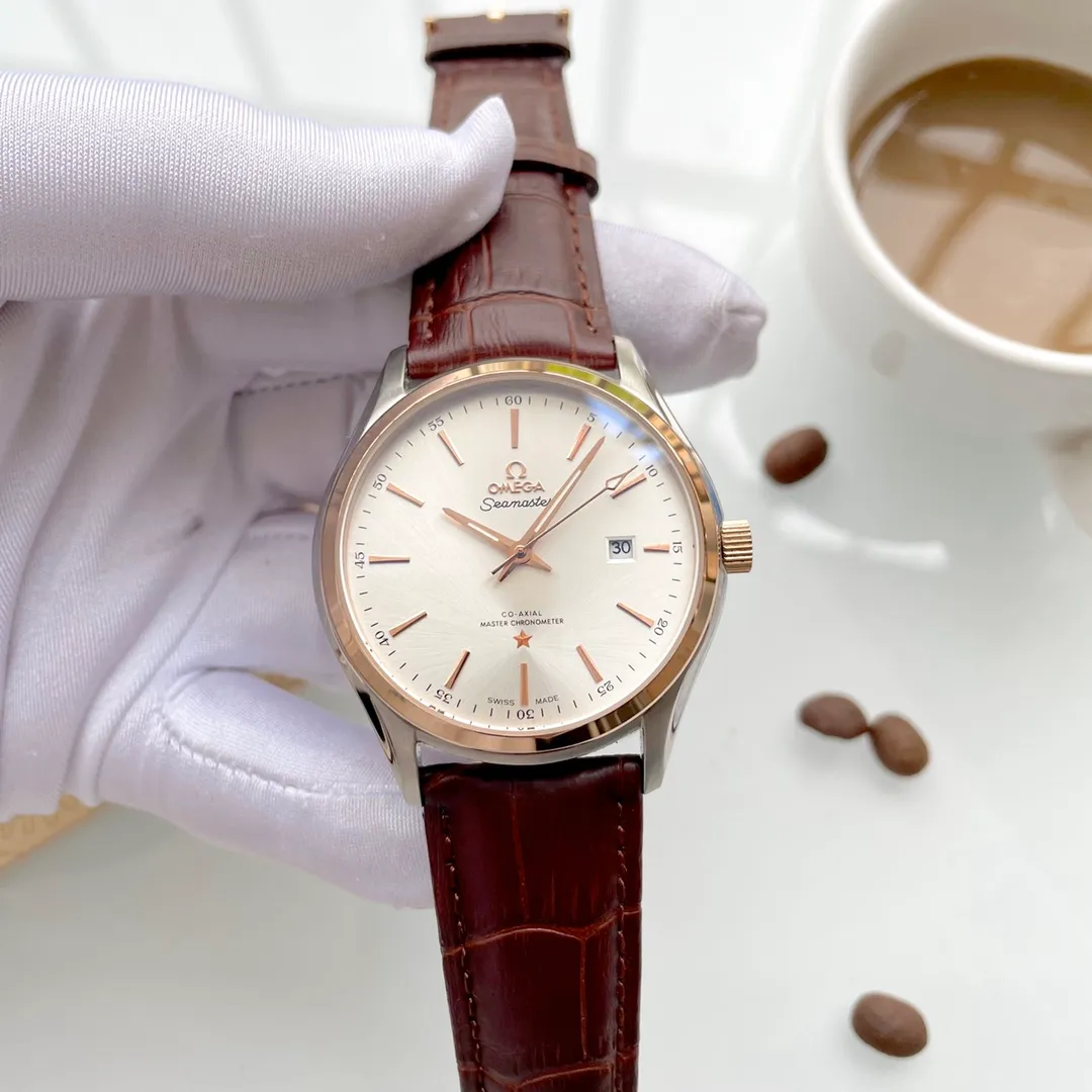 【Foreign trade import】💰1260! Omega (Excellent, Exquisite and Intelligent Work) Values ​​Quality Type: Exquisite Men's Watch (More Excellent) Best Design Strap: Genuine Leather/316L Stainless Steel Strap (More Durable) Very Loved Movement: Top Mechanical Movement (Stable) Material: Mineral Super Mirror (Wear-Resistant) Real Men's Wisdom Style Strong Three-Dimensional Special Design Returns with Honor Size: 41mm in Diameter and 12mm in Thickness Smart Launch! Welcome to reprint!