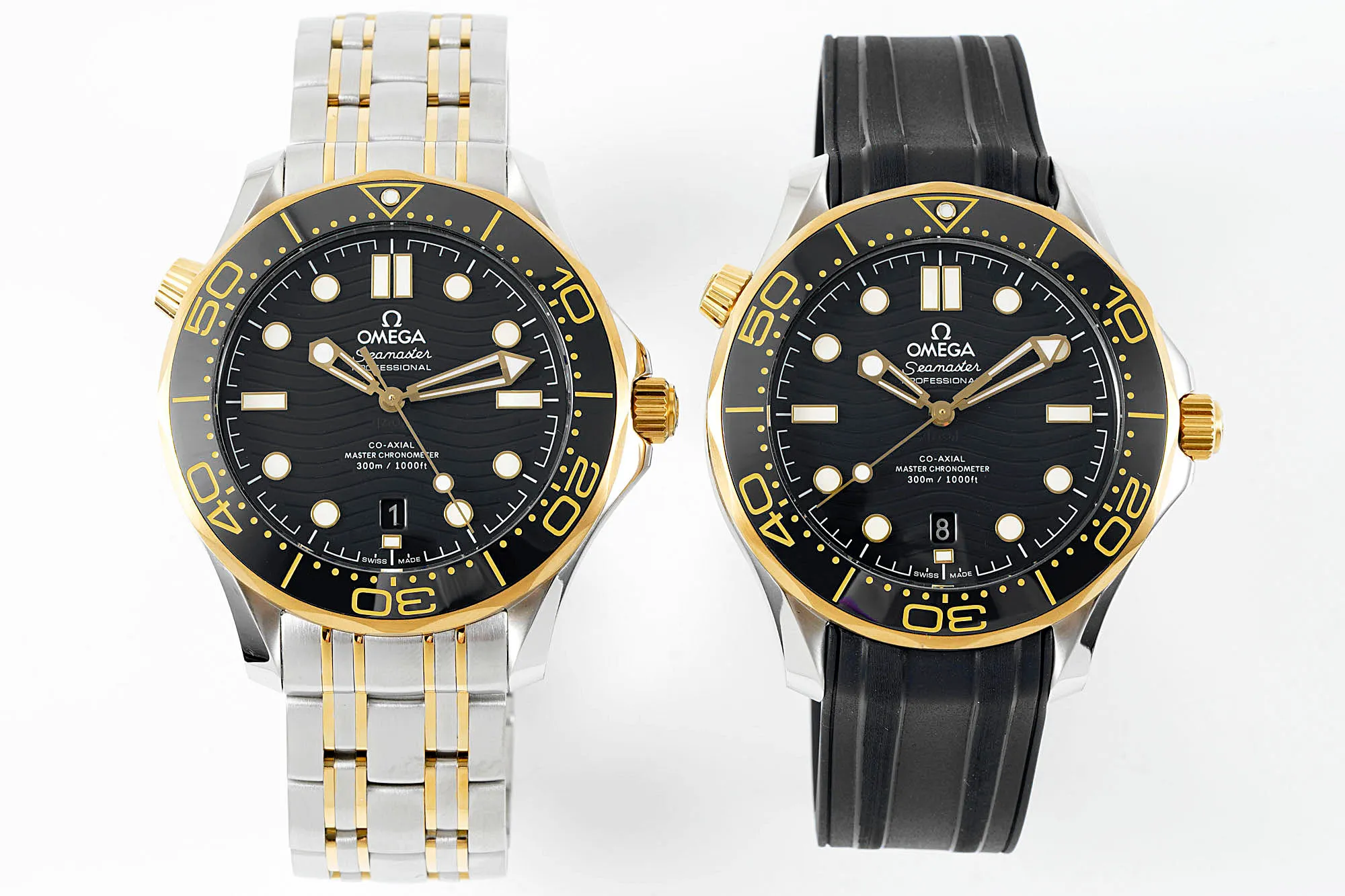 【Customized all-in-one machine】💰1720! 【Top Replica】💰3440! Omega Seamaster 300m series, 42mm, original 1-1 mold making now accepting reservations! The scales and characters on the ceramic ring adopt the "white enamel" process and are not easy to turn yellow. They remain pure white and shiny for a long time and the characters are brighter. The exhaust valve at 11 o'clock has been changed to a conical shape, and the bare edge of the bottom line of the new 300-meter case is not that big. Upgraded strap headband can be bent to fit your hand better, buckle can be adjusted in length, customized 8800 movement, Grade A quality