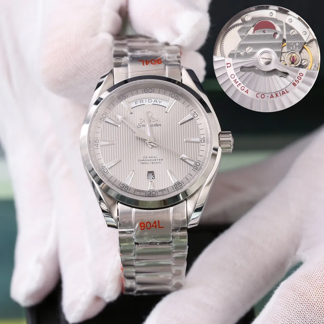 【Foreign trade import】💰1420! OMEGA-Omega‼ ️ SEAMASTER seahorse series AQUA TEERA231.20.42.22.06.001 watch diameter 41.5mm 41.5mm diving watch. 316L stainless steel original case (big factory case) original three-dimensional hour ding with super luminous original buckle equipped with Seagull movement modified 8500 see-through fully automatic mechanical movement. Hot selling items [strong] welcome to reprint!