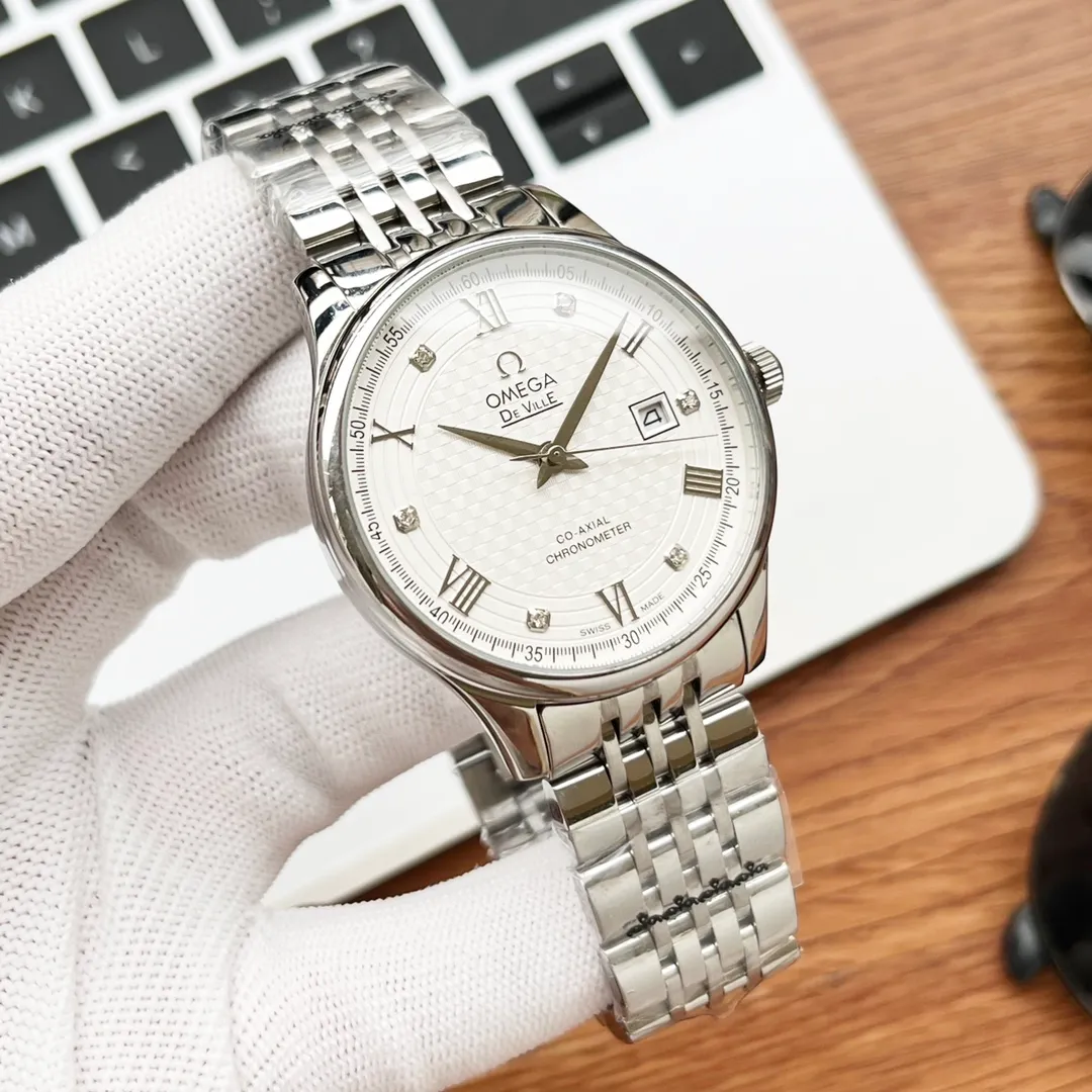【High-end replica】💰1300! Omega-OMEGA Type: [Cool] Men's Watch Case: 316 fine steel (high quality workmanship) Strap: Imported calfskin/316 fine steel (two options available) Movement: Advanced customized fully automatic mechanical movement (stable travel time) Glass: Advanced strengthened coated mirror Size: diameter 40mm, thickness 13mm