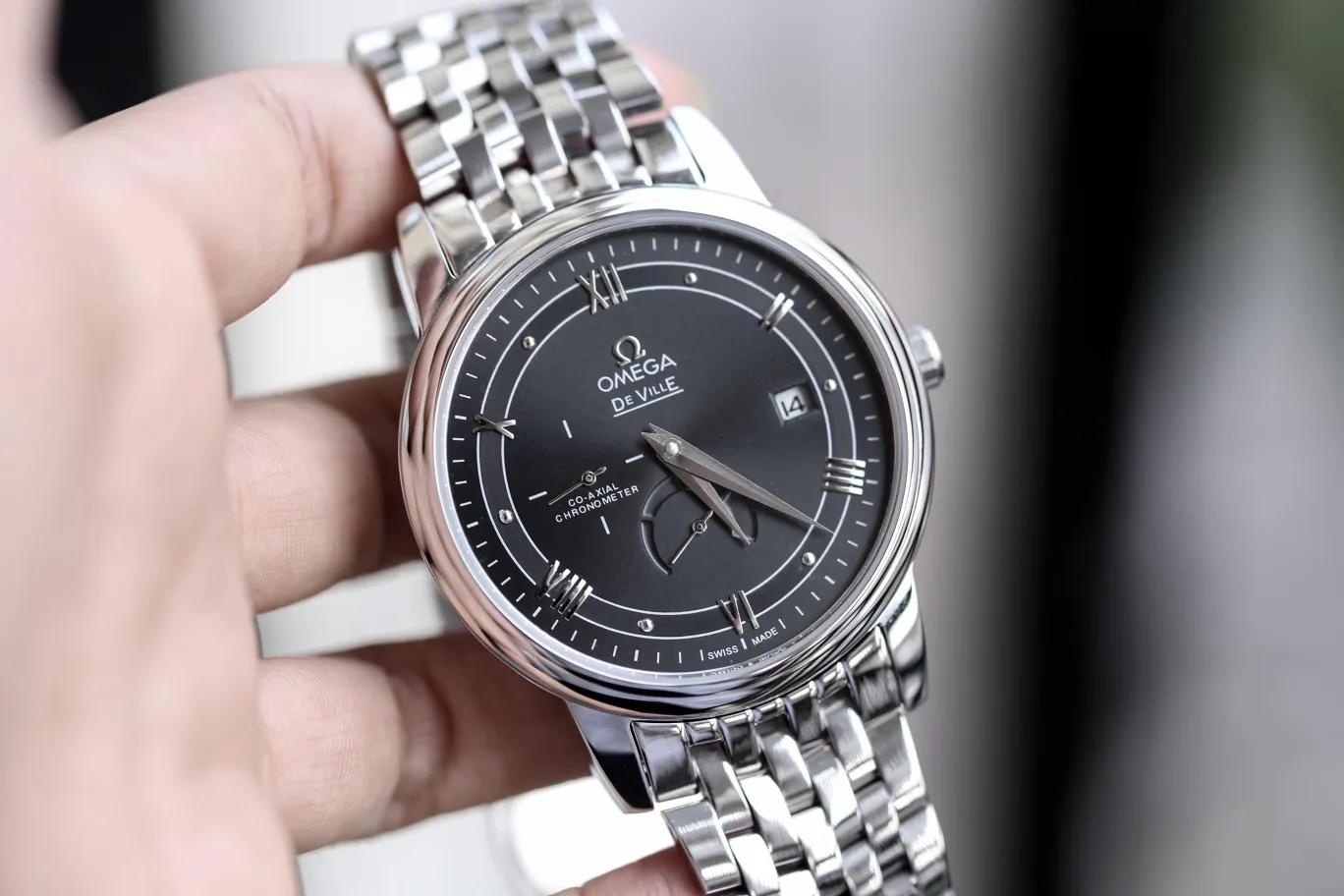 【High-end replica】💰1040! Omega - OMEGA classic butterfly handsome four-pin multi-function ⌚️6 o'clock power display, 9 o'clock small seconds function, fine men's watch, noble and elegant~gentleman style, high-end mineral scratch-resistant mirror glass, equipped with 316L stainless steel case, stainless steel strap, fully automatic imported mechanical movement Size: 40mm × 11mm The pinnacle of the watch💥beyond the ordinary, crafted with exquisite craftsmanship! Come and order now🍷