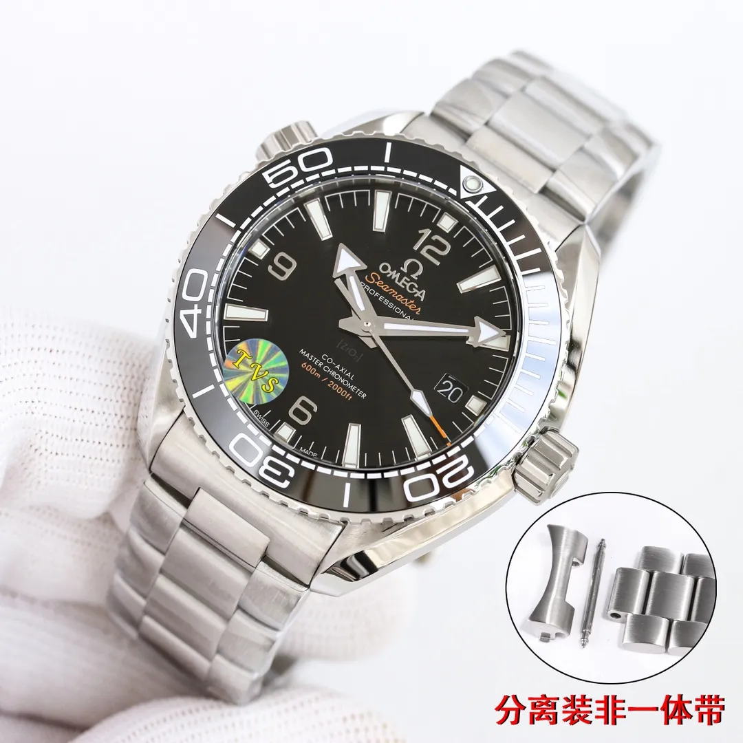 【High-end replica】💰1240! 【Customized all-in-one machine】💰1720! 【Top replica】💰4500! Omega·OMEGA OB2 Seamaster Series 600-meter Diving Watch Newly designed automatic mechanical men's watch Cal.8900 movement Double T black balance wheel 43mm Steel strap is calm and atmospheric, separate strap The tape is fashionable and light. The picture is taken as a top replica!