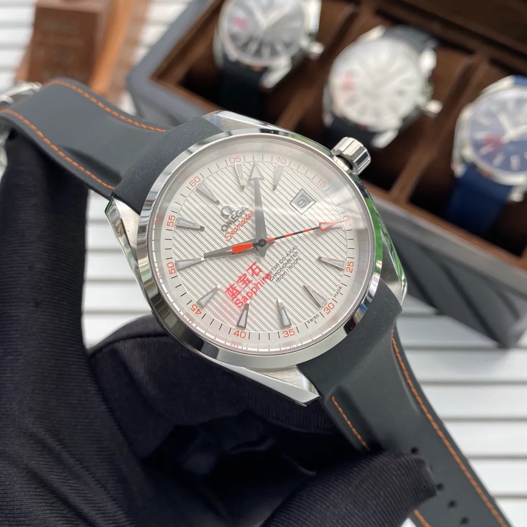 【High-end replica】💰1160! OMEGA - OMEGA's new Seamaster series - men's watch, imported Citizen 8215 fully automatic movement, 316L stainless steel case, sapphire glass front and back, 316L stainless steel strap, diameter 40mm, thickness 12mm, the rhythm of life is under control